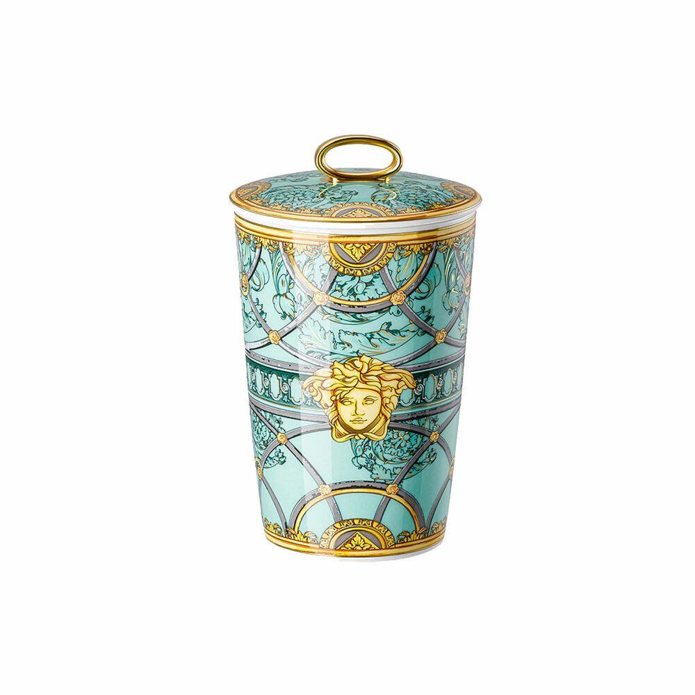 Rosenthal meets Versace Teelichthalter Tischlicht mit Duftwachs Scala Palazzo Verde