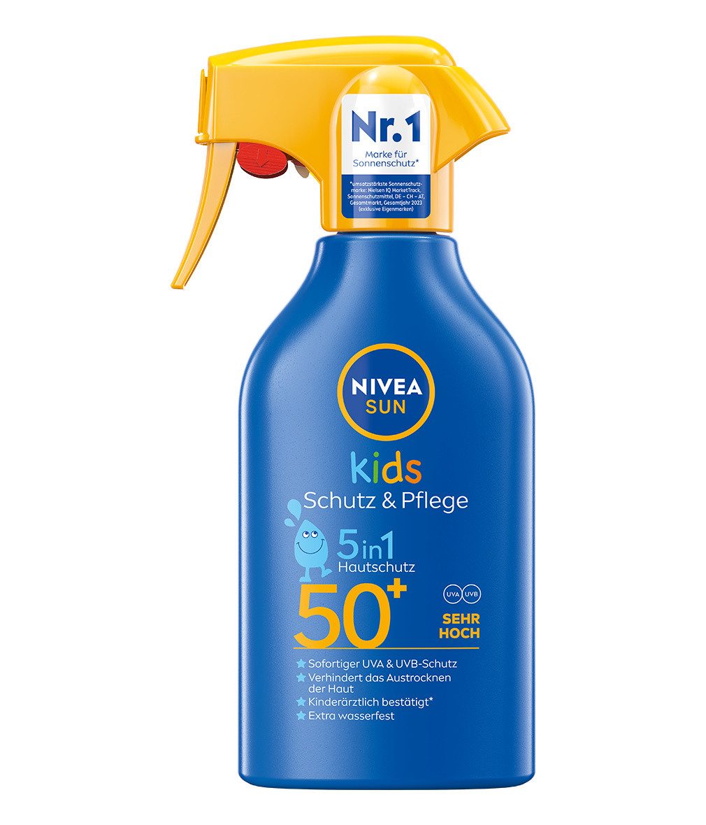 Sonnenschutzspray Kids wasserfest 5-in-1 Hautschutz und Pflege LSF50