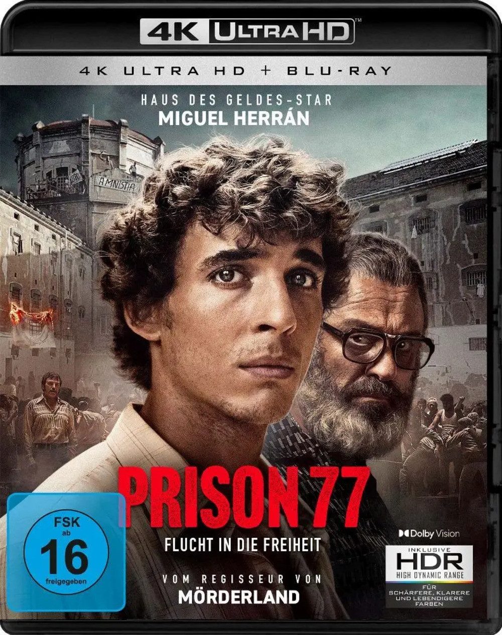 Blu-ray Prison 77 - Flucht in die Freiheit, 1 4K UHD-Blu-ray + 1 Blu-ray