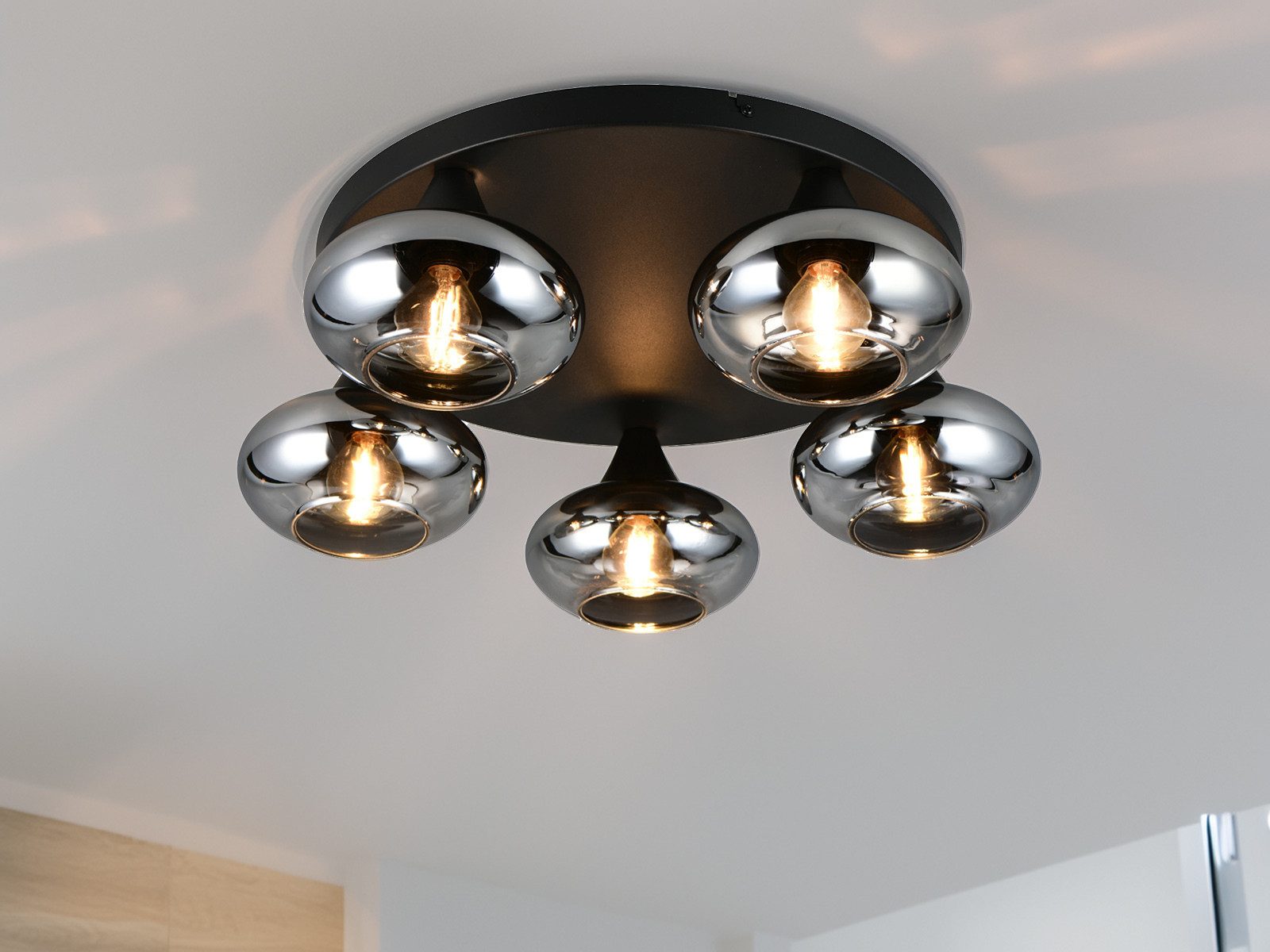 Reality Leuchten LED Deckenleuchte, Dimmfunktion, LED günstig online kaufen
