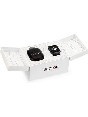 Sector Digitaluhr Sector Herren-Smartwatch Digital Akku