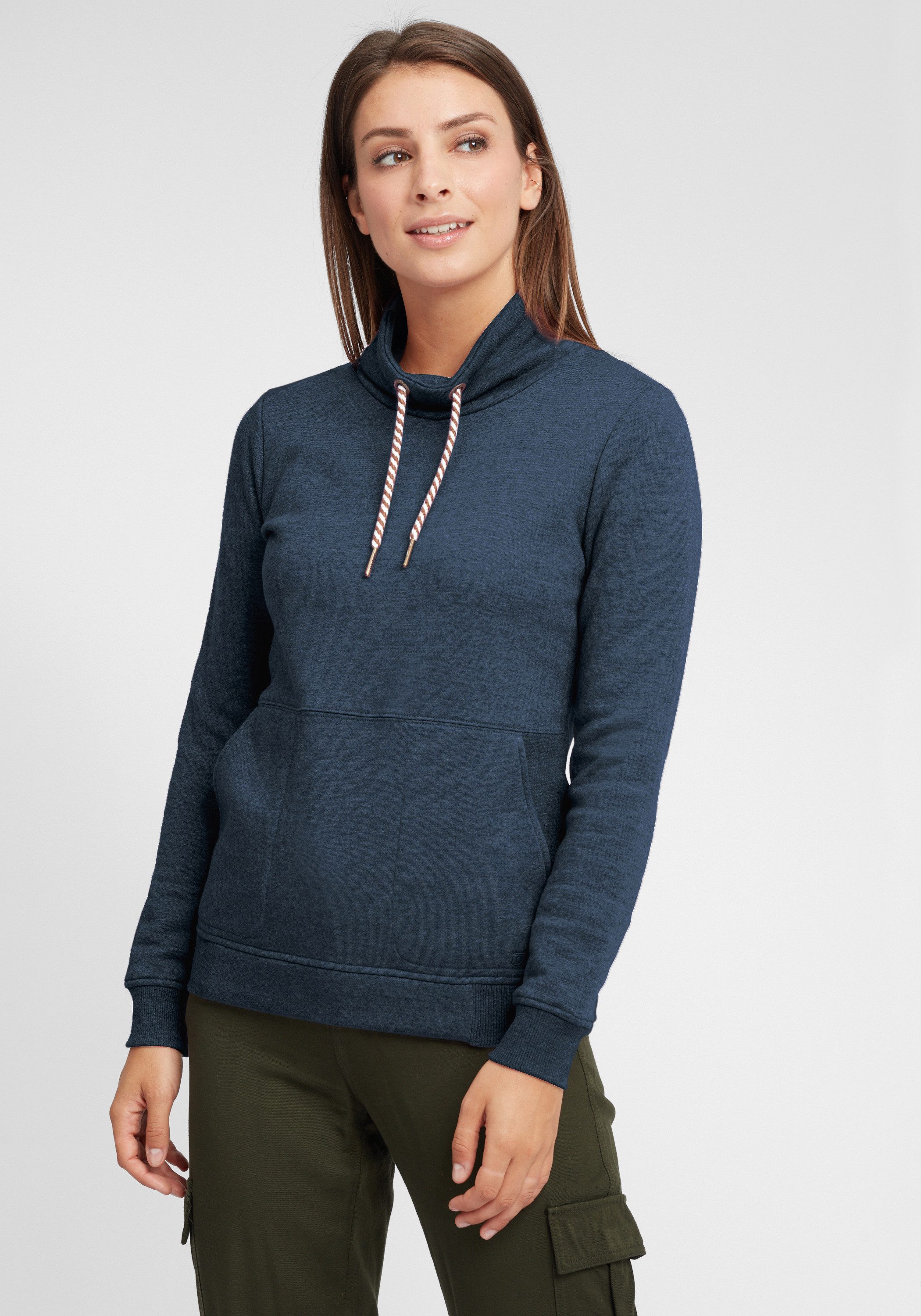 OXMO Hoodie OXVimpa Sweatpullover mit Tube-Kragen günstig online kaufen