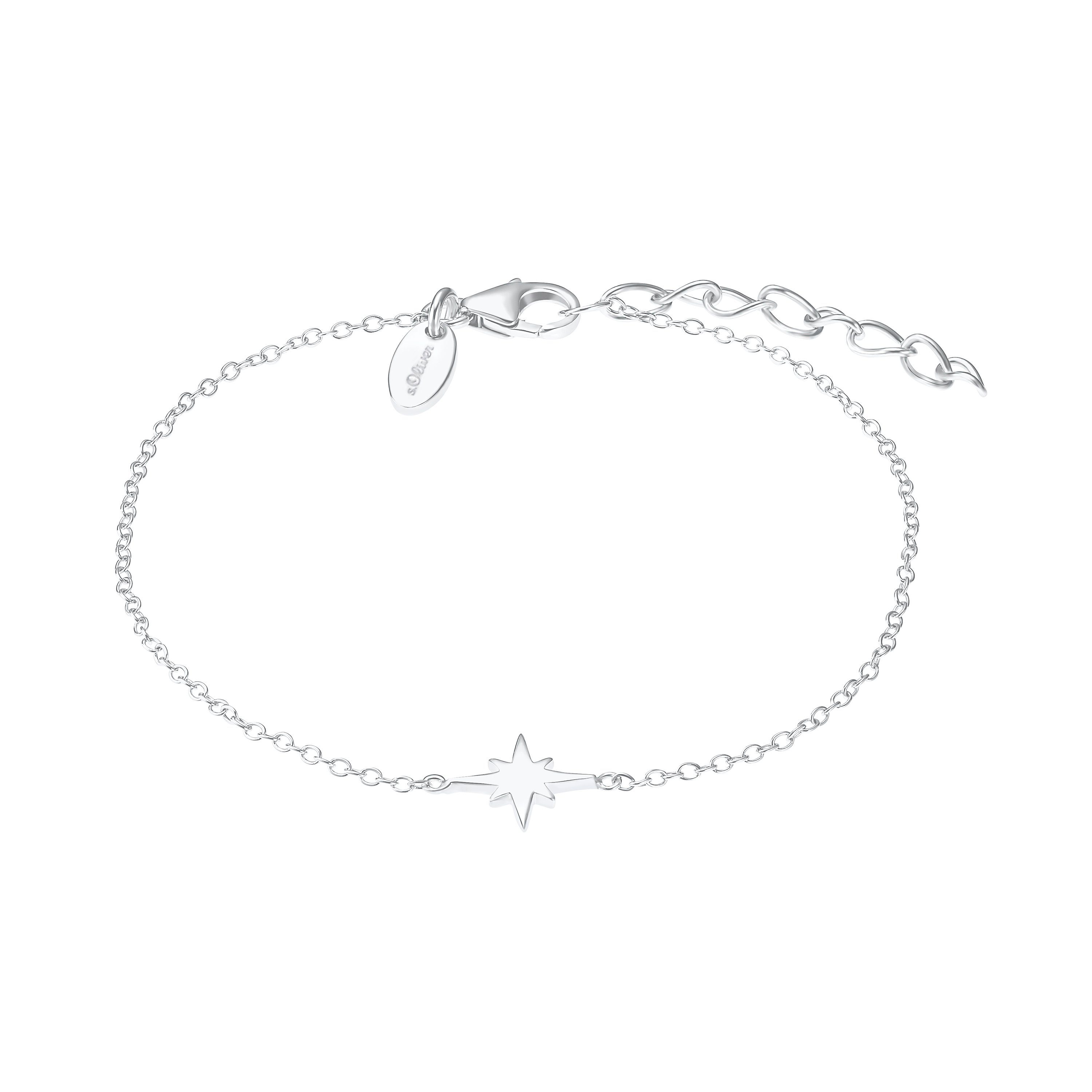 s.Oliver Silberarmband »für Damen, Sterling Silber 925, Stern« (Armband,  1-tlg) online kaufen | OTTO
