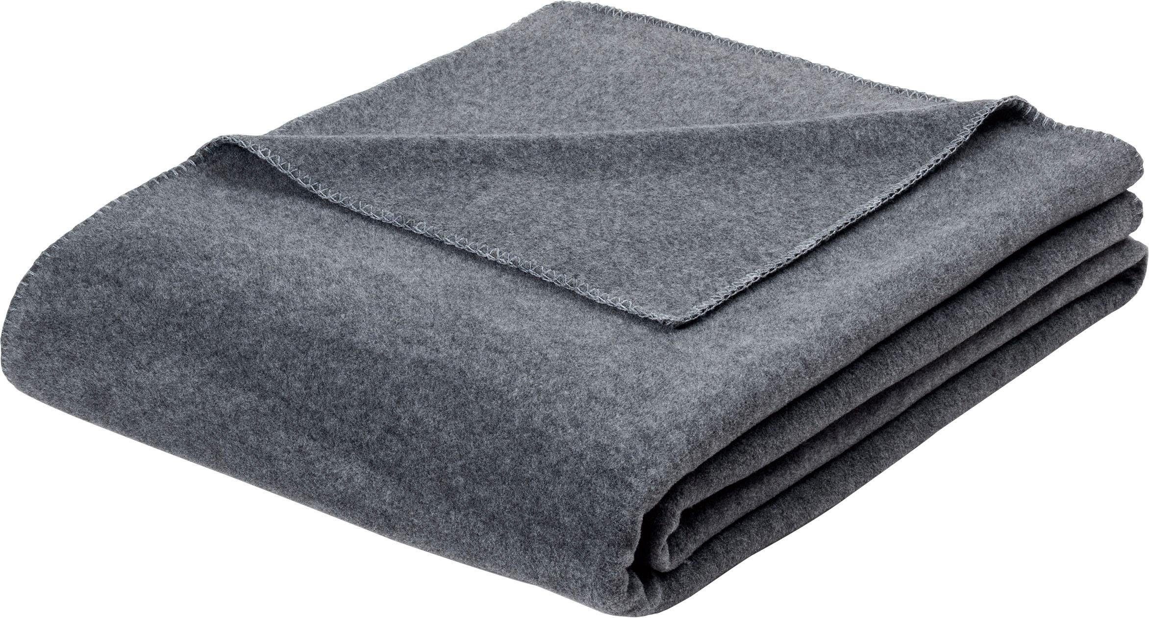 Wohndecke Trevi, Estella, mit Häkeleinfassung, Kuscheldecke günstig online kaufen