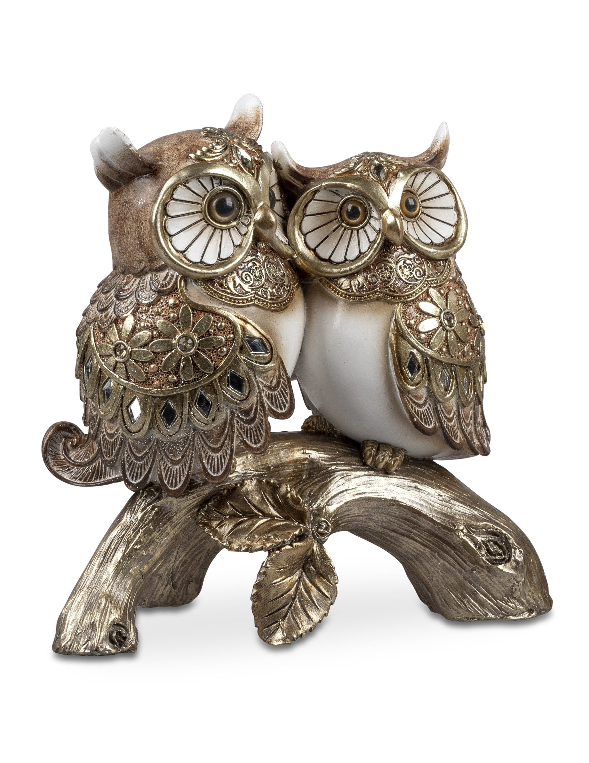 formano Dekofigur Dekofigur Eulenpaar LUXOR GOLD günstig online kaufen