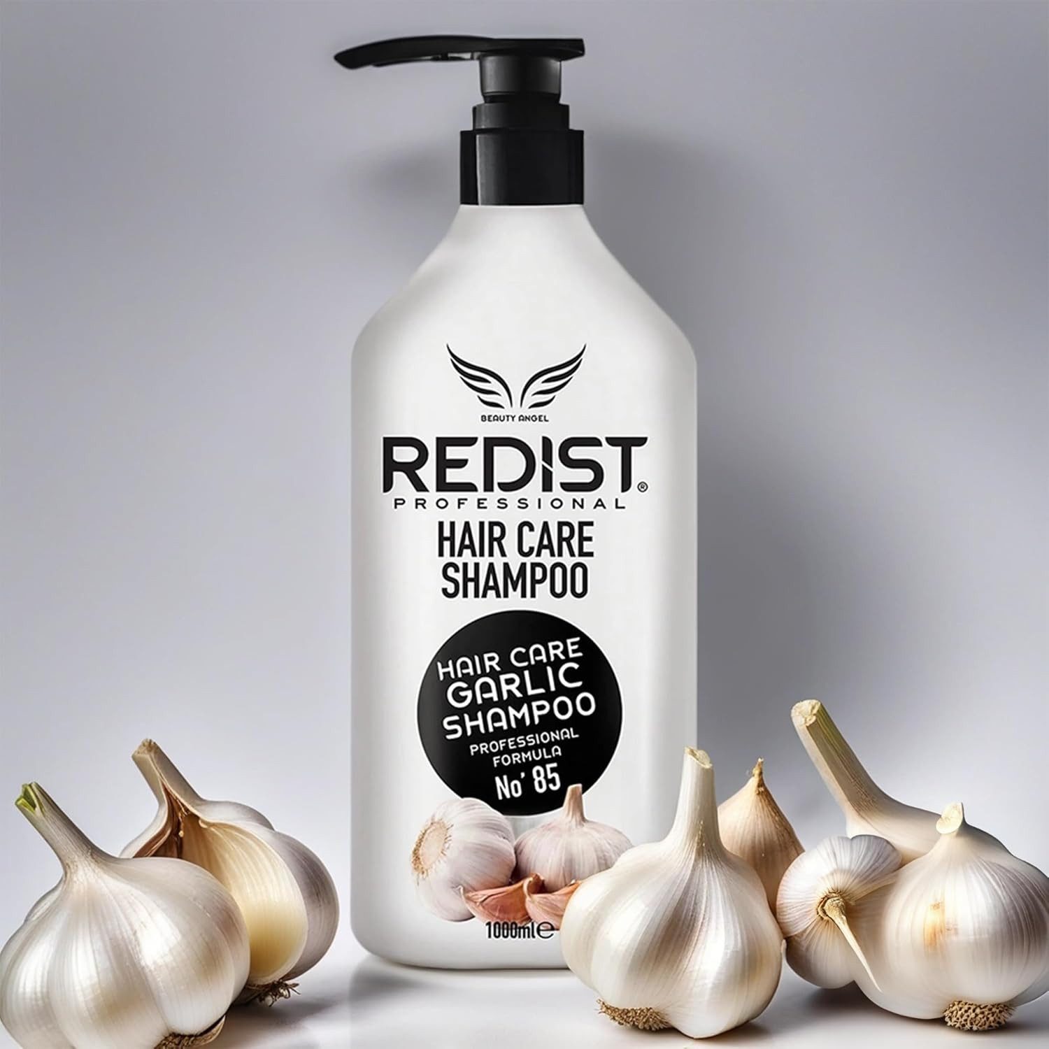 Redist Haarpflege-Set Garlic Pflege-Set - Shampoo 1000ml + Haarkur 475ml, Spar-Set, 2-tlg., Gegen Haarausfall