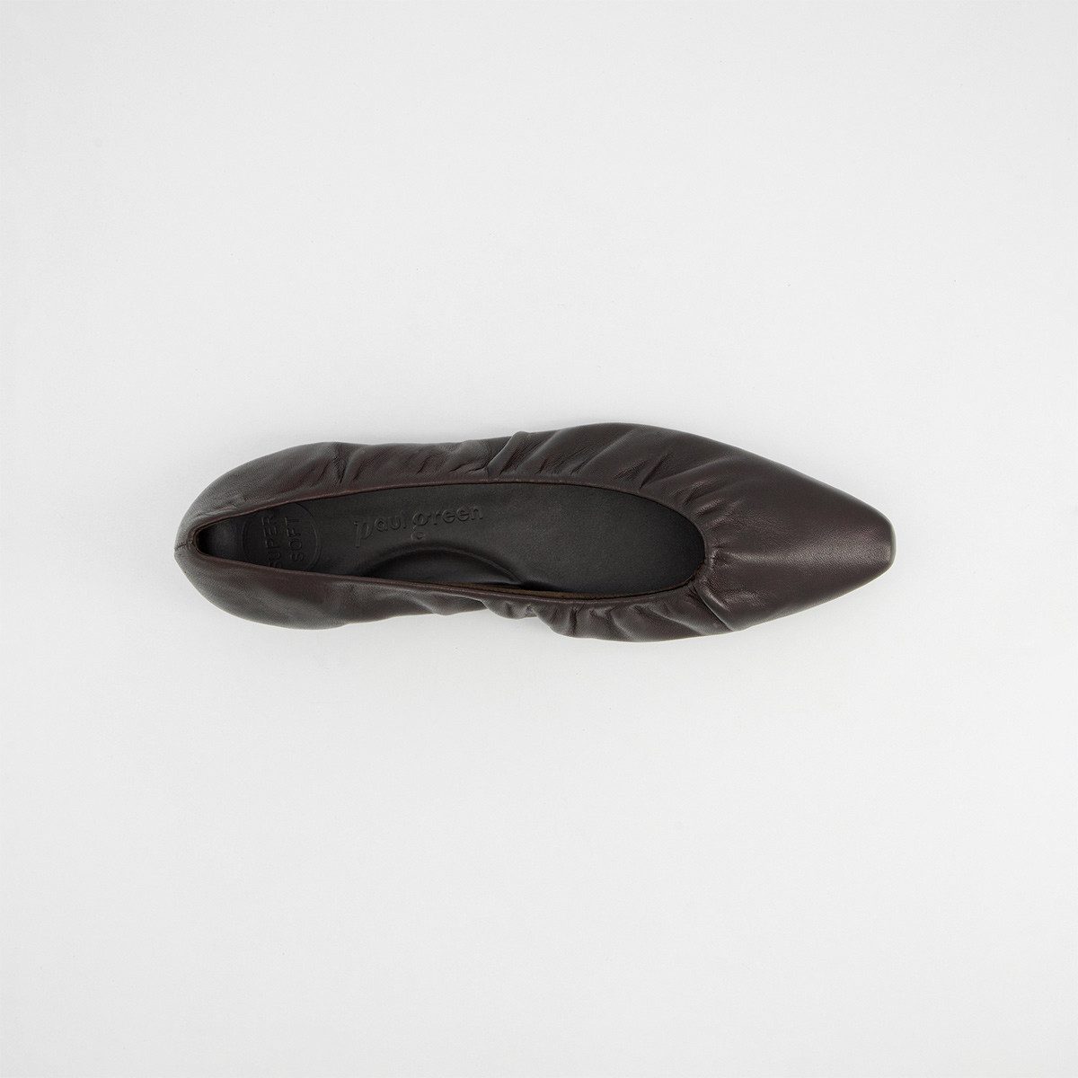 Paul Green Paul Green 1248-001, Ballerina, Braun, Damen Ballerina