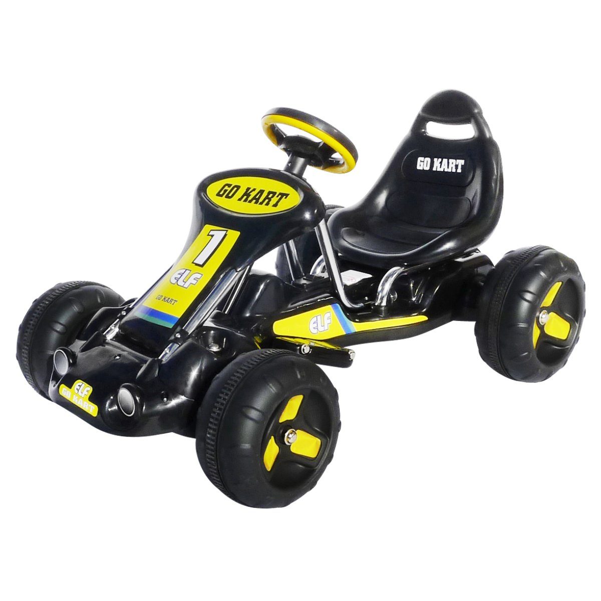 Actionbikes Motors Go-Kart Kinder Go Kart 9788 elektro - 3 km/h -  Bremsautomatik - 25 W, Kinder Fahrzeug Spielzeug ab 3 Jahre elektro