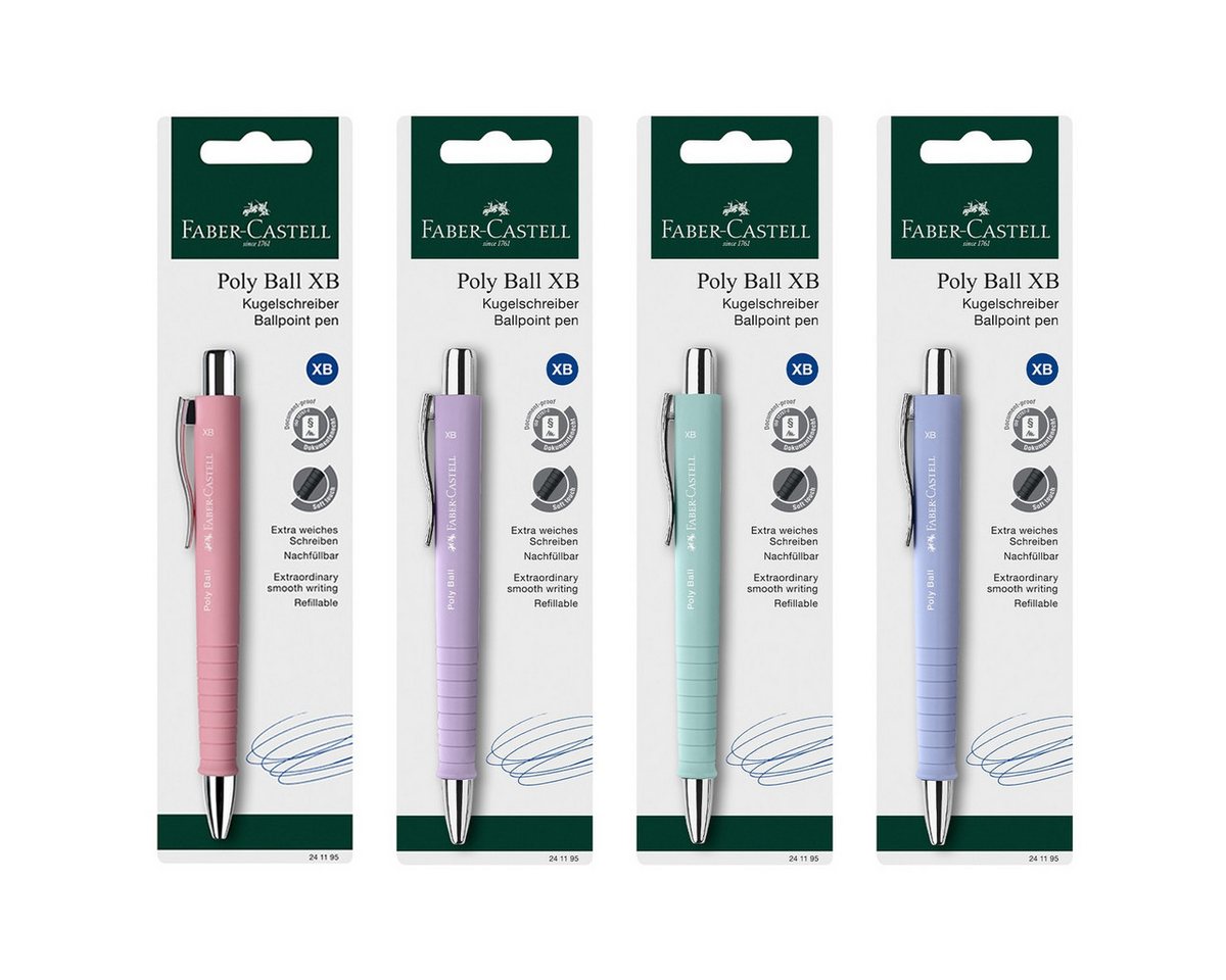 Faber-Castell Kugelschreiber FABER-CASTELL Kugelschreiber Poly Ball XB