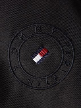 Tommy Hilfiger Parka PADDED PARKA WITH FUR mit Rippstrickbündchen am Ärmelabschluss