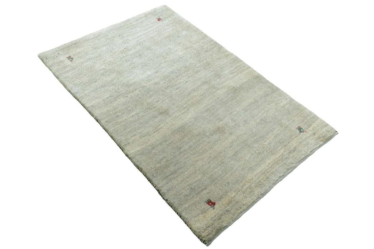 Orientteppich Perser Gabbeh Höhe: Orientteppich, Moderner Nain Trading, 84x133 mm 18 Handgeknüpfter rechteckig