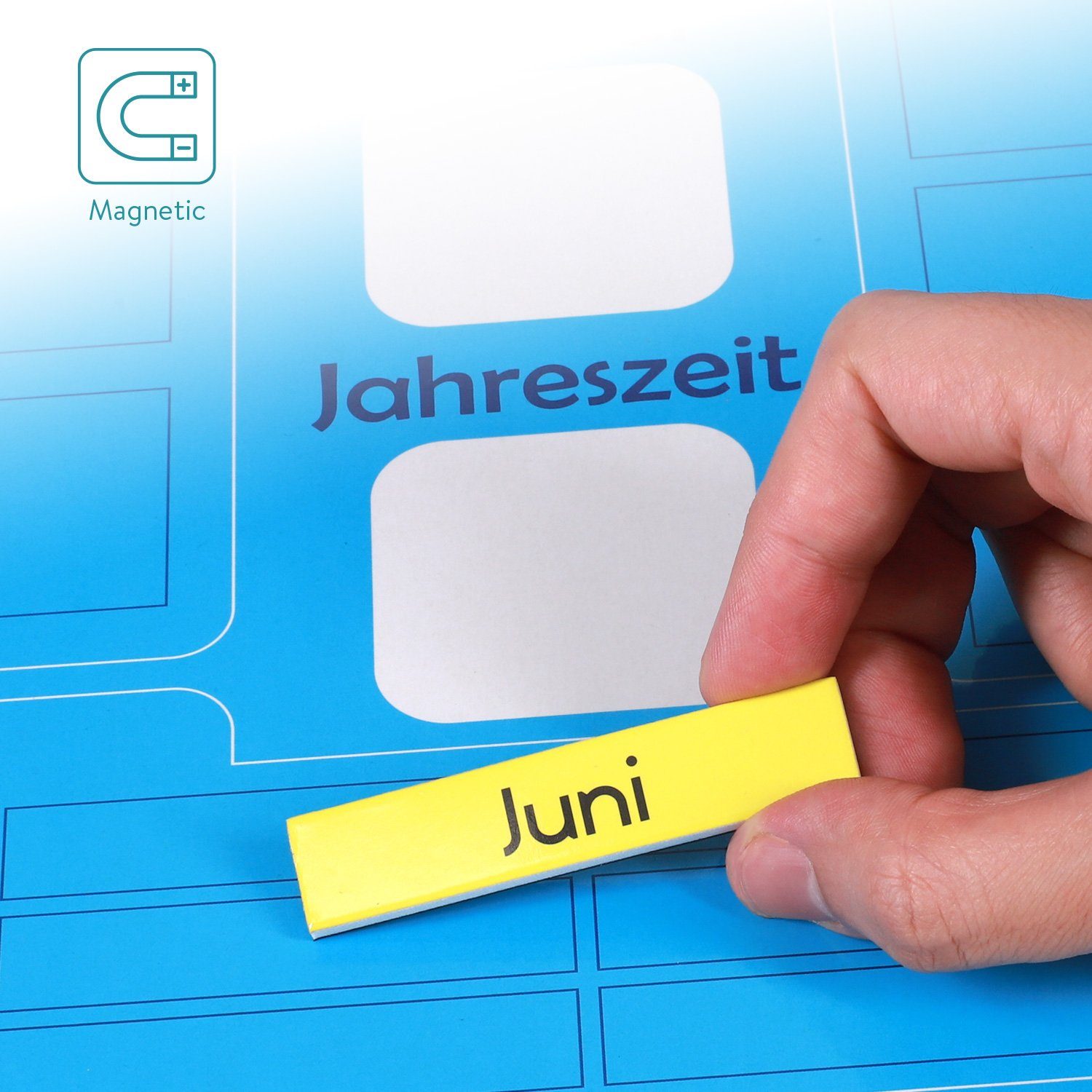 Navaris Magnettafel Kalender Tafel für Kinder günstig online kaufen