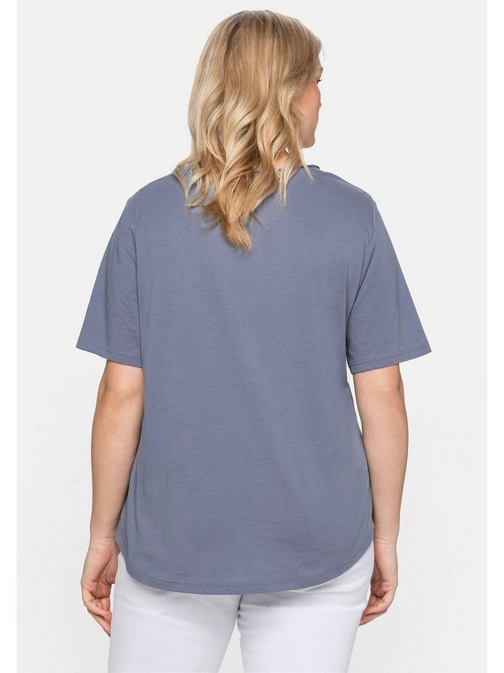 Sheego T-Shirt Große Größen im Trachtenlook, mit Pailletten