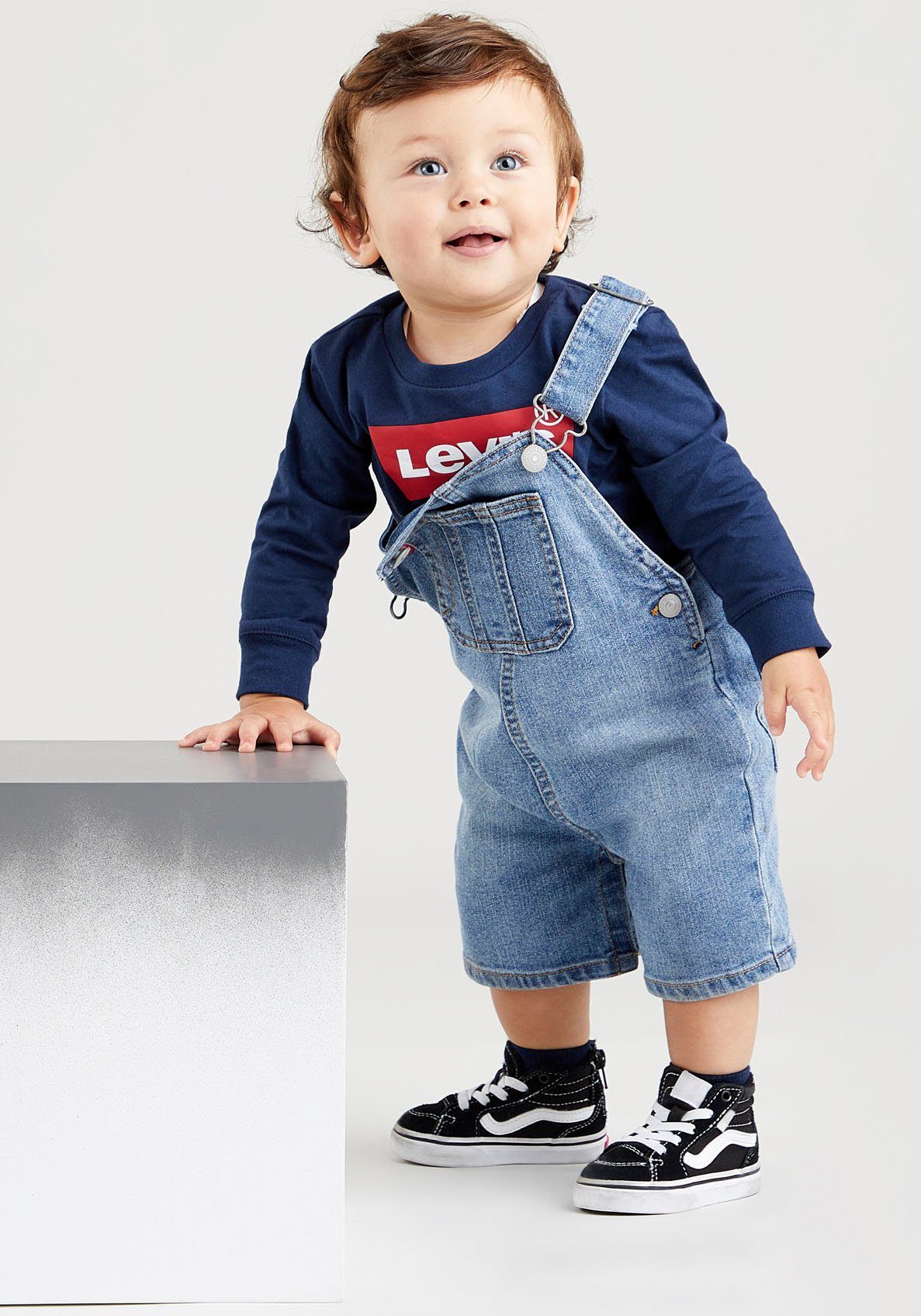 Levi's® Kids Latzjeans SHORTALL UNISEX | Straight-Fit Jeans