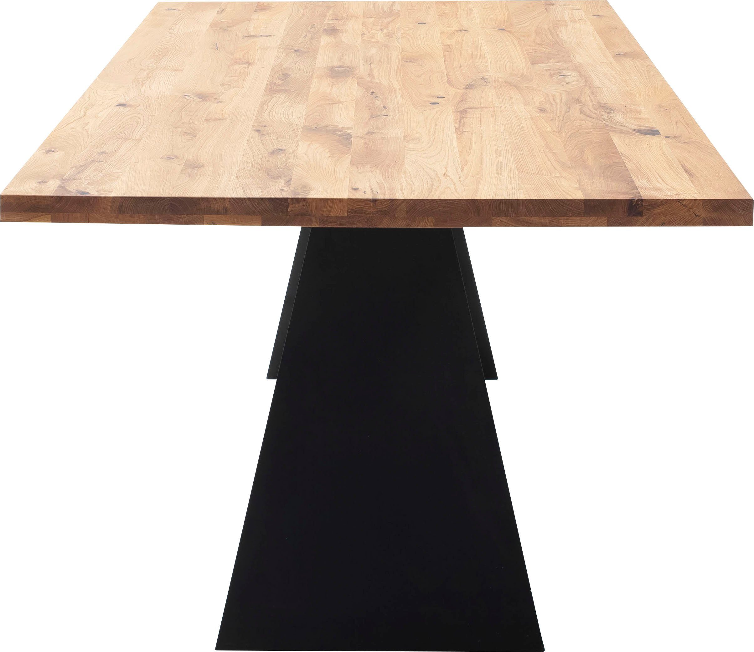 MCA furniture Esstisch Goa, Massivholz in Tisch, FSC-Zertifiziert Esstisch Wildeiche Massiv