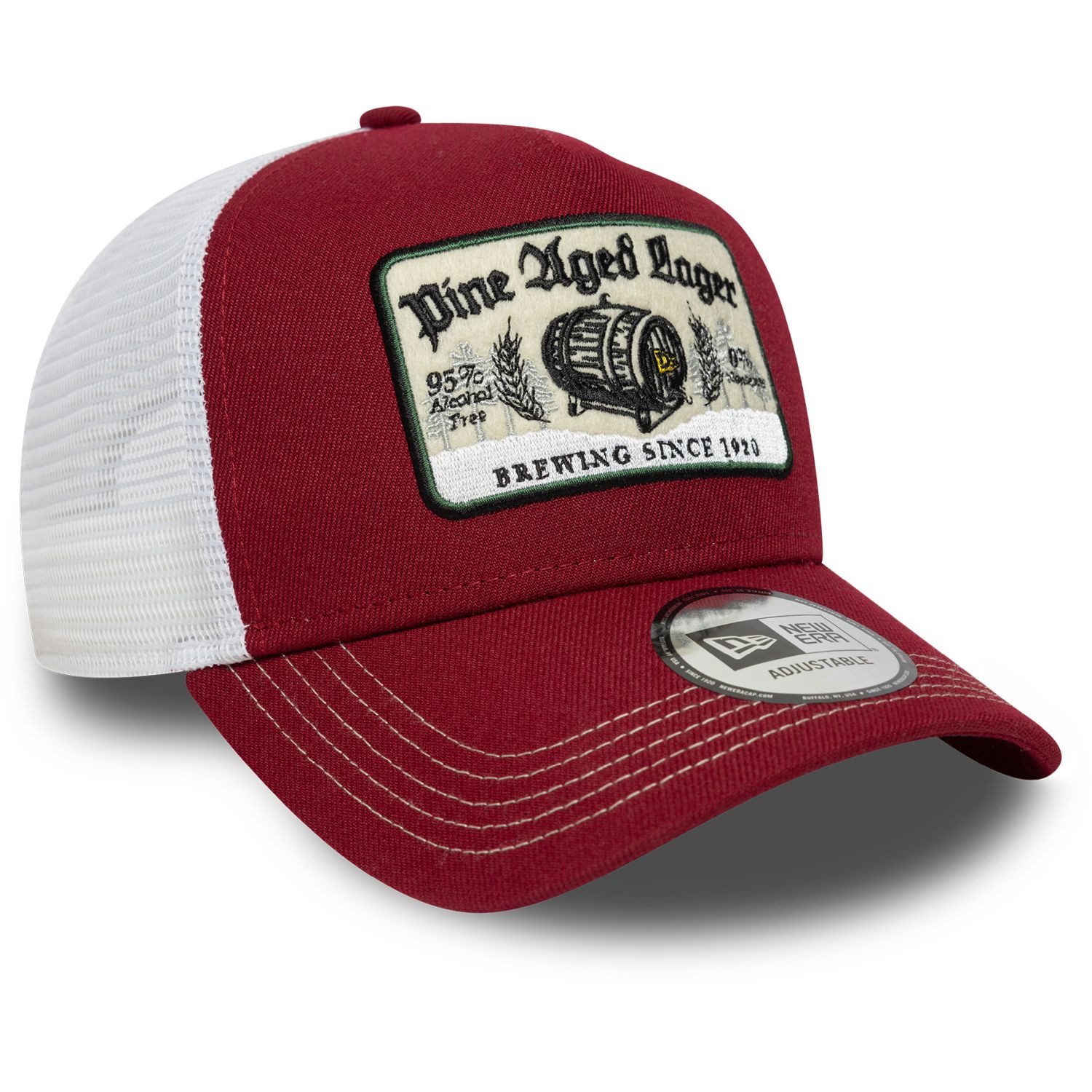 New Era Trucker Cap Trucker Fine Aged Lager