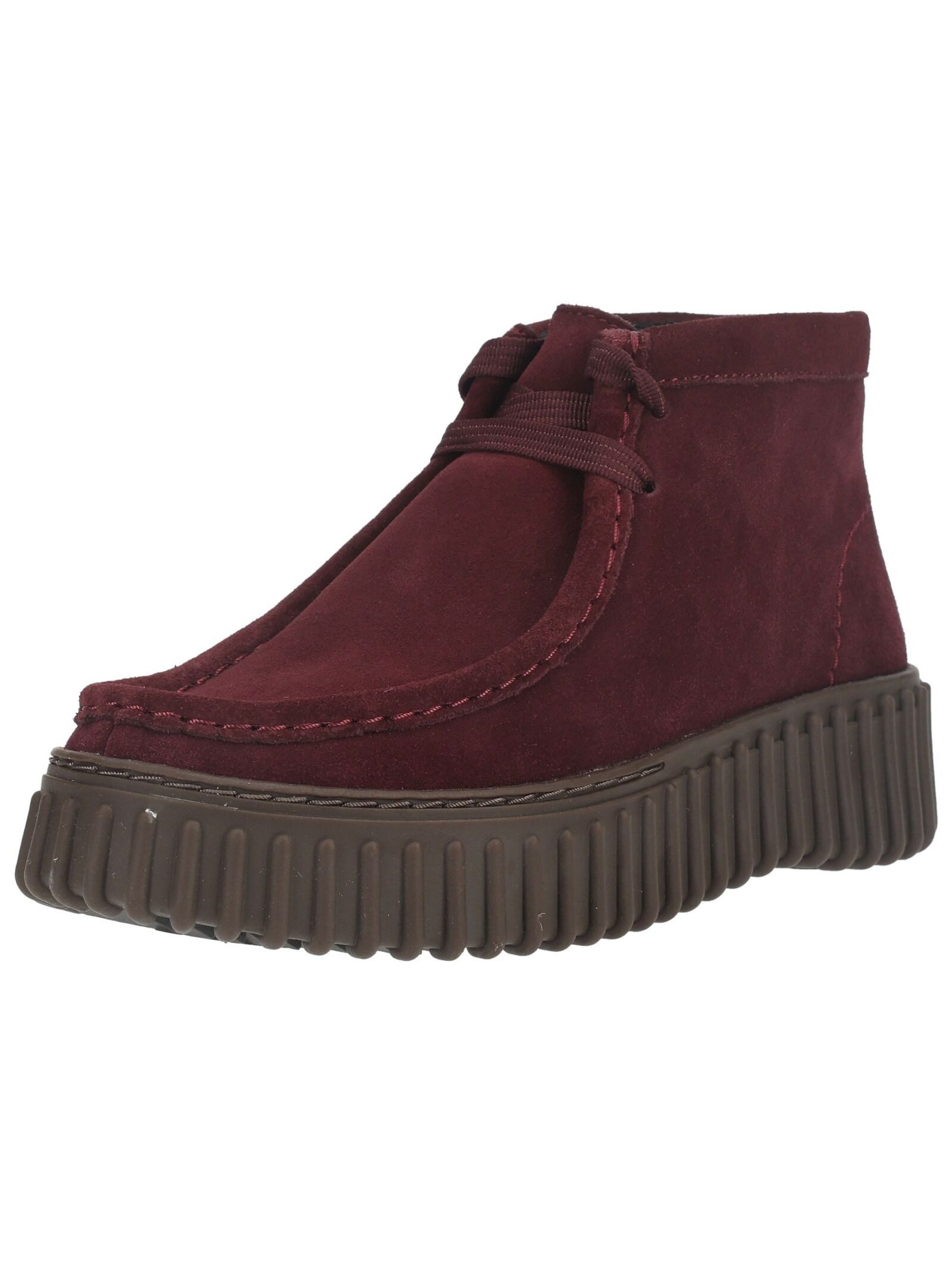 Clarks Clarks Stiefelette Veloursleder Schnürstiefelette