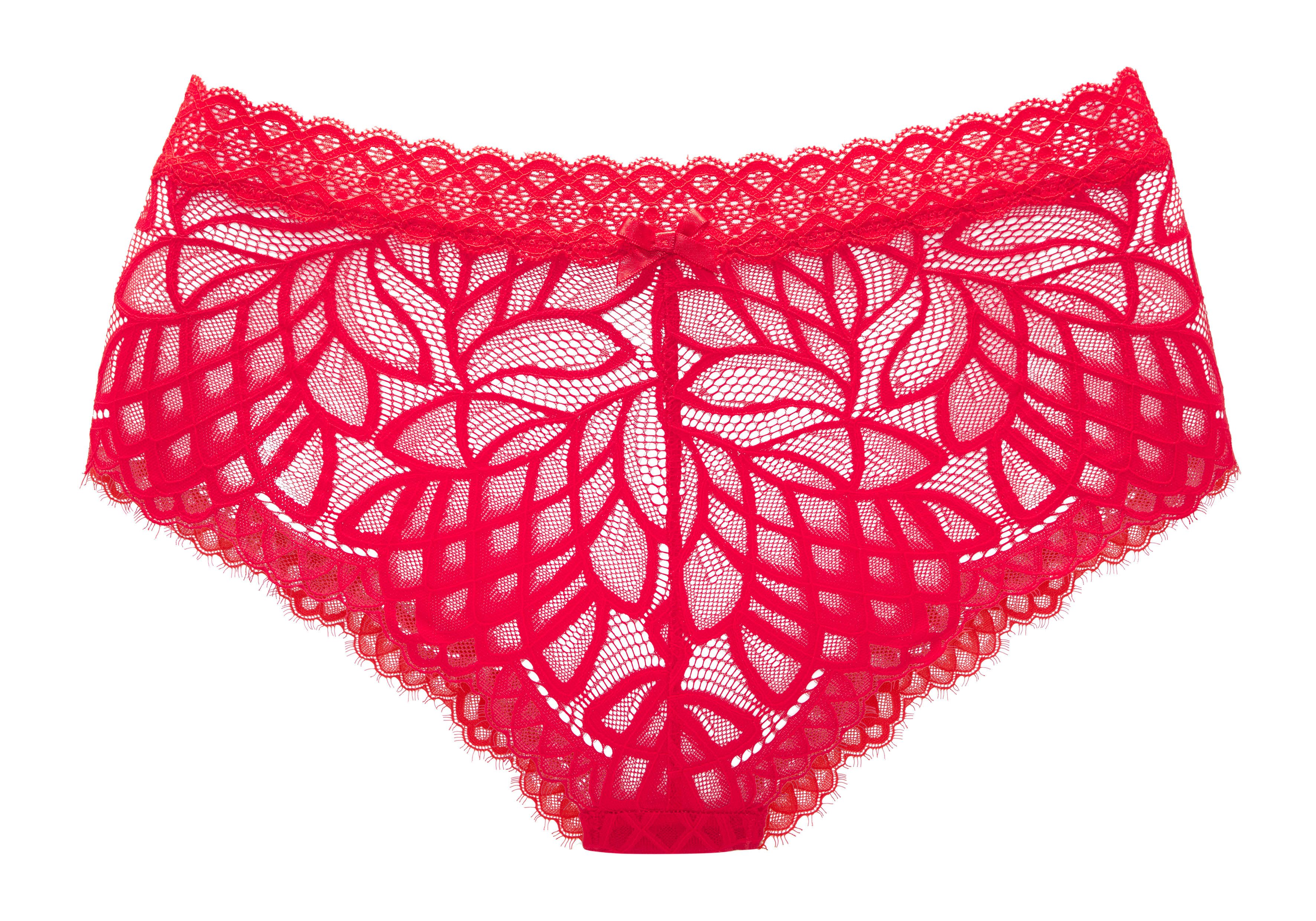 LASCANA Slip Cara aus dezent transparenter Spitze, anteilig aus recyceltem Material – Bild 2 von 4
