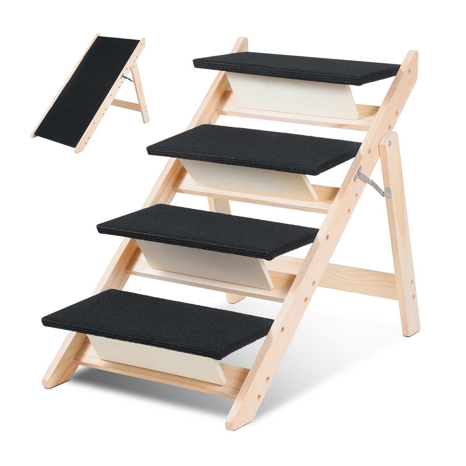 Clanmacy Hunderampe Hundetreppe 2 in 1 günstig online kaufen