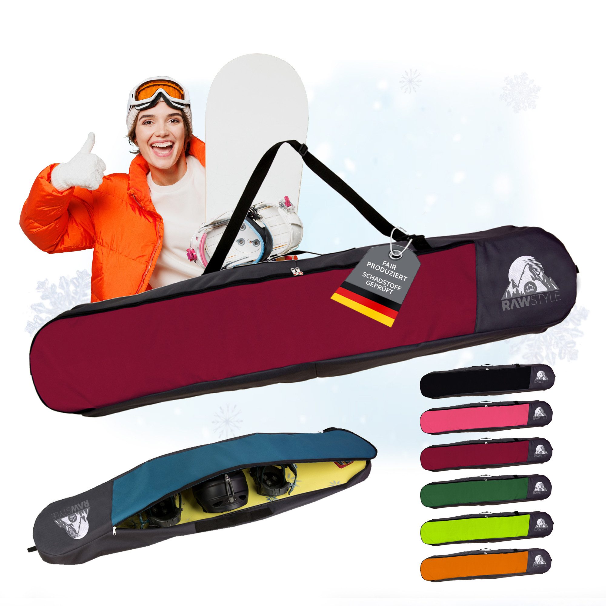 BambiniWelt by Rafael K. Skitasche Snowboard Tasche wasserdicht Snowoard Ru günstig online kaufen
