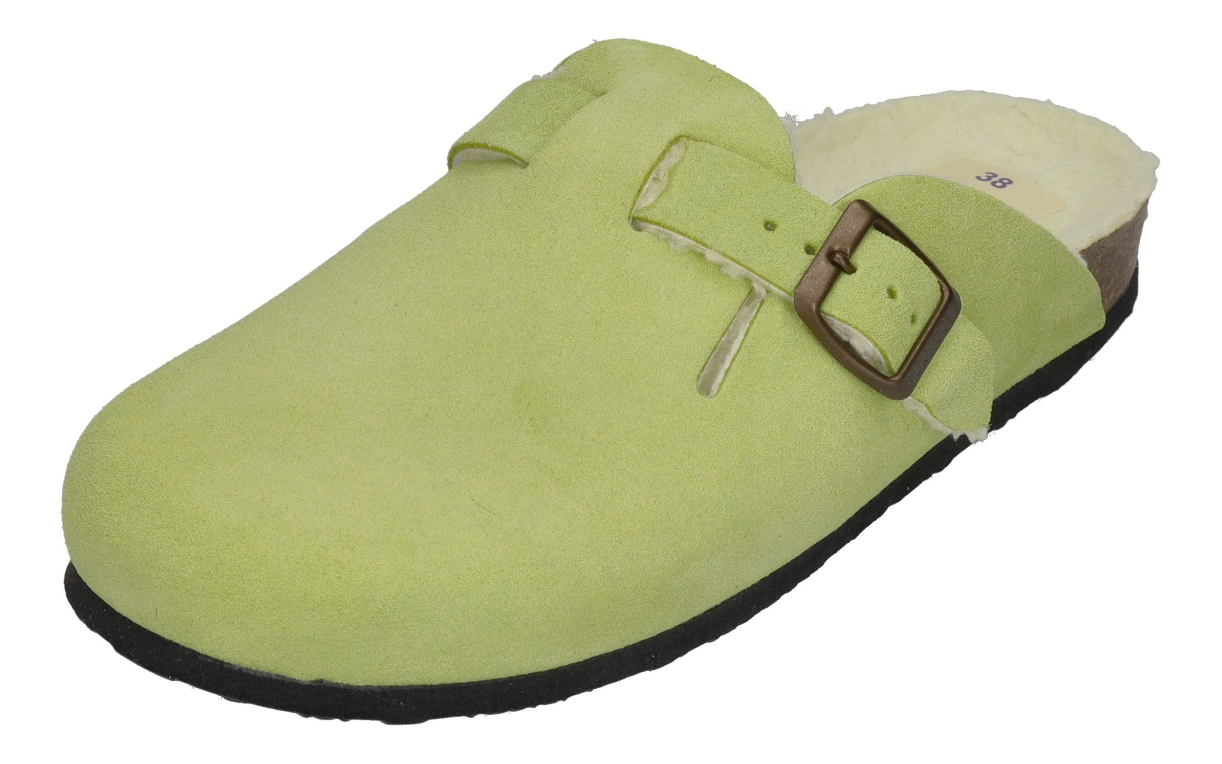 Plakton BLOGG WOOL Pantolette cesped günstig online kaufen