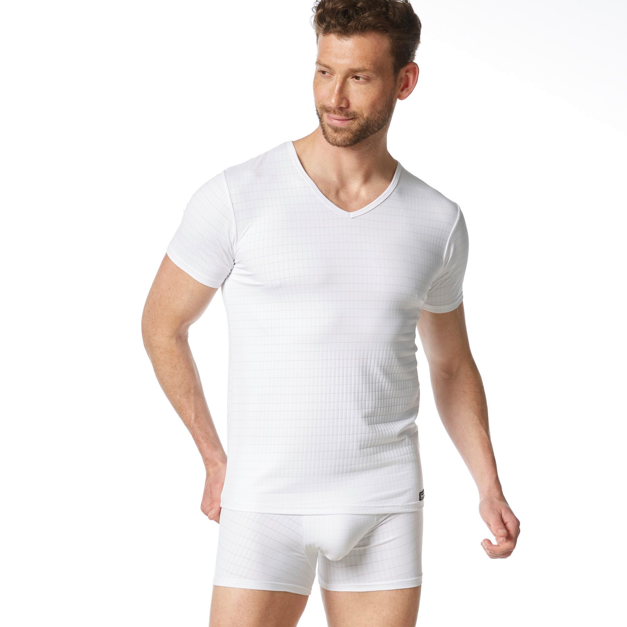Bruno Banani V-Shirt CHECK LINE 2.0 günstig online kaufen
