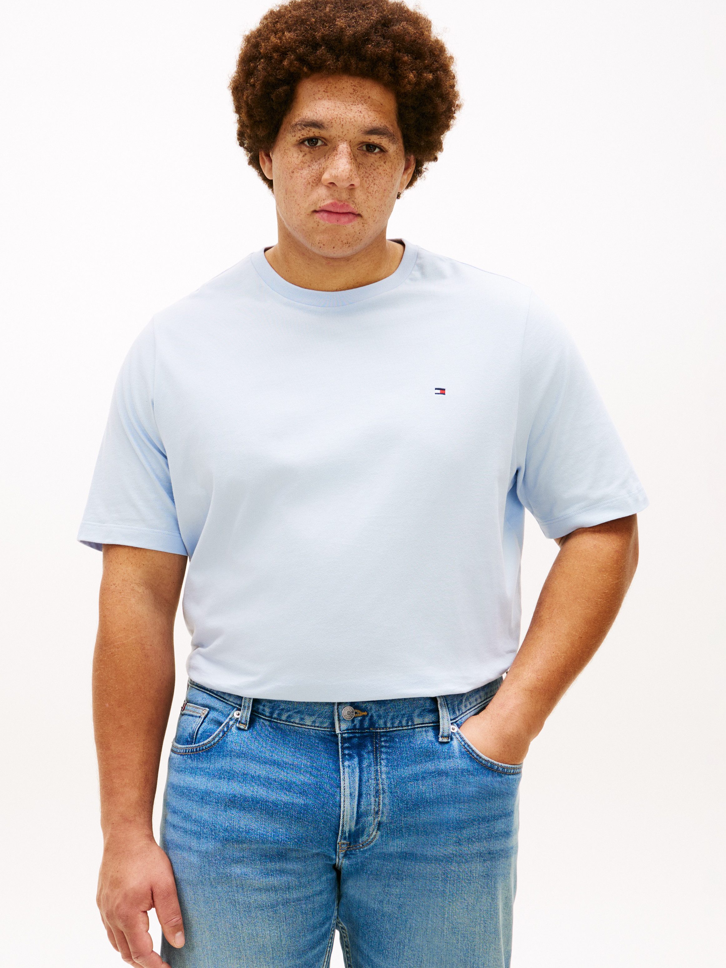 Tommy Hilfiger Big & Tall T-Shirt BT-ESS SEASONAL REG SOLID TEE-B Große Grö günstig online kaufen