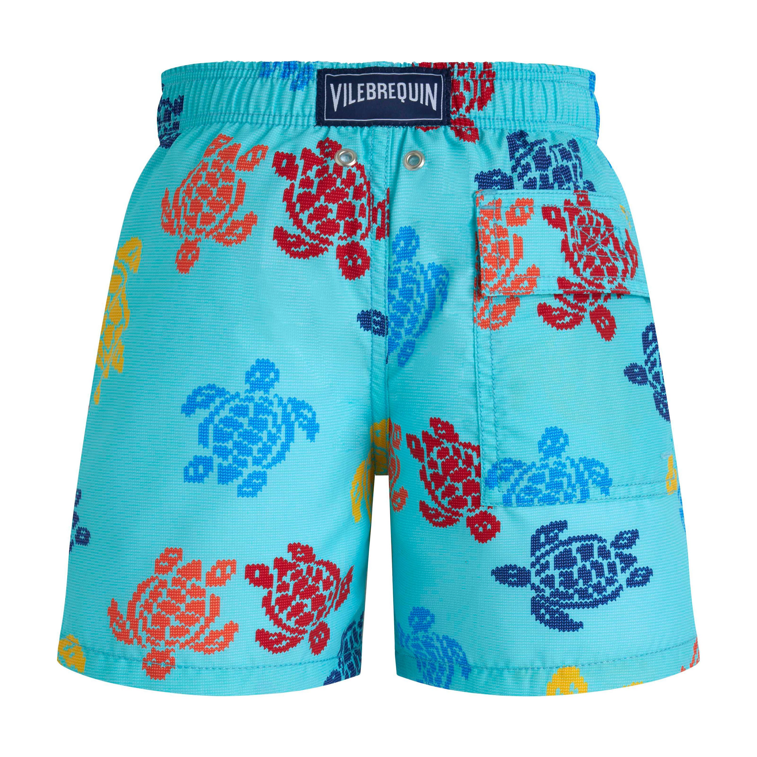 FALKE Funktionsshorts FALKE x VILEBREQUIN Shorts (1-tlg) mit VILEBREQUIN Schildkröten-Motiv
