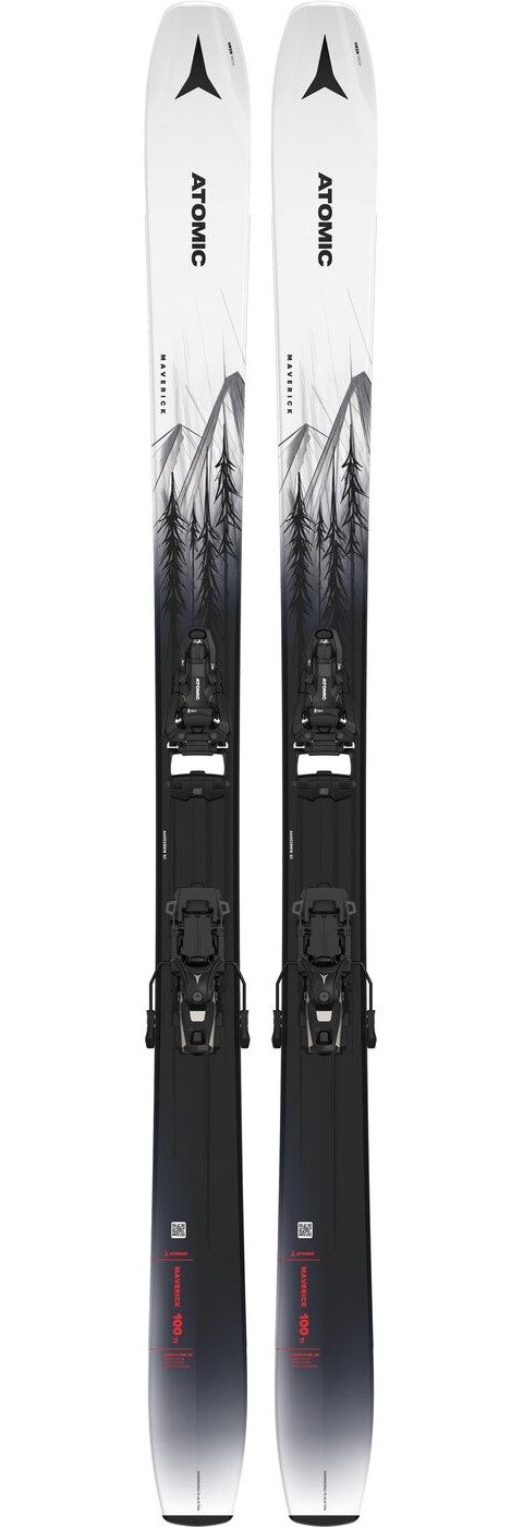Atomic Allmountaincarver MAVERICK 100 TI + SHIFT 13 MN BLACK/WHITE/RED
