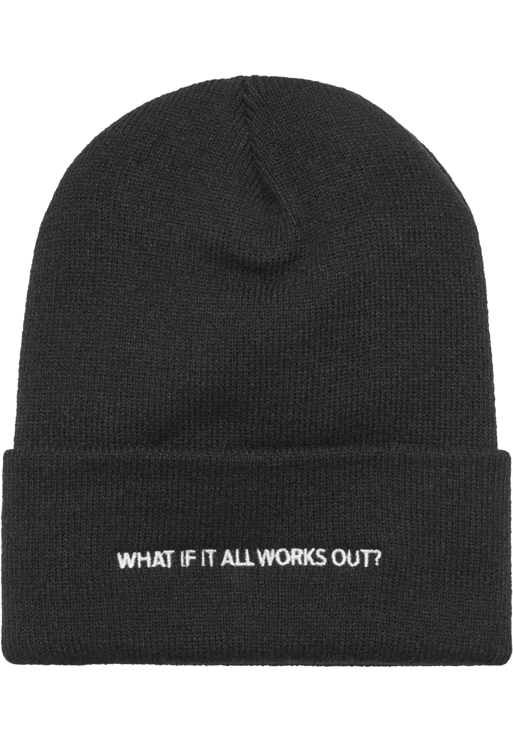 Beanie MisterTee What If Wooly Combed Cap