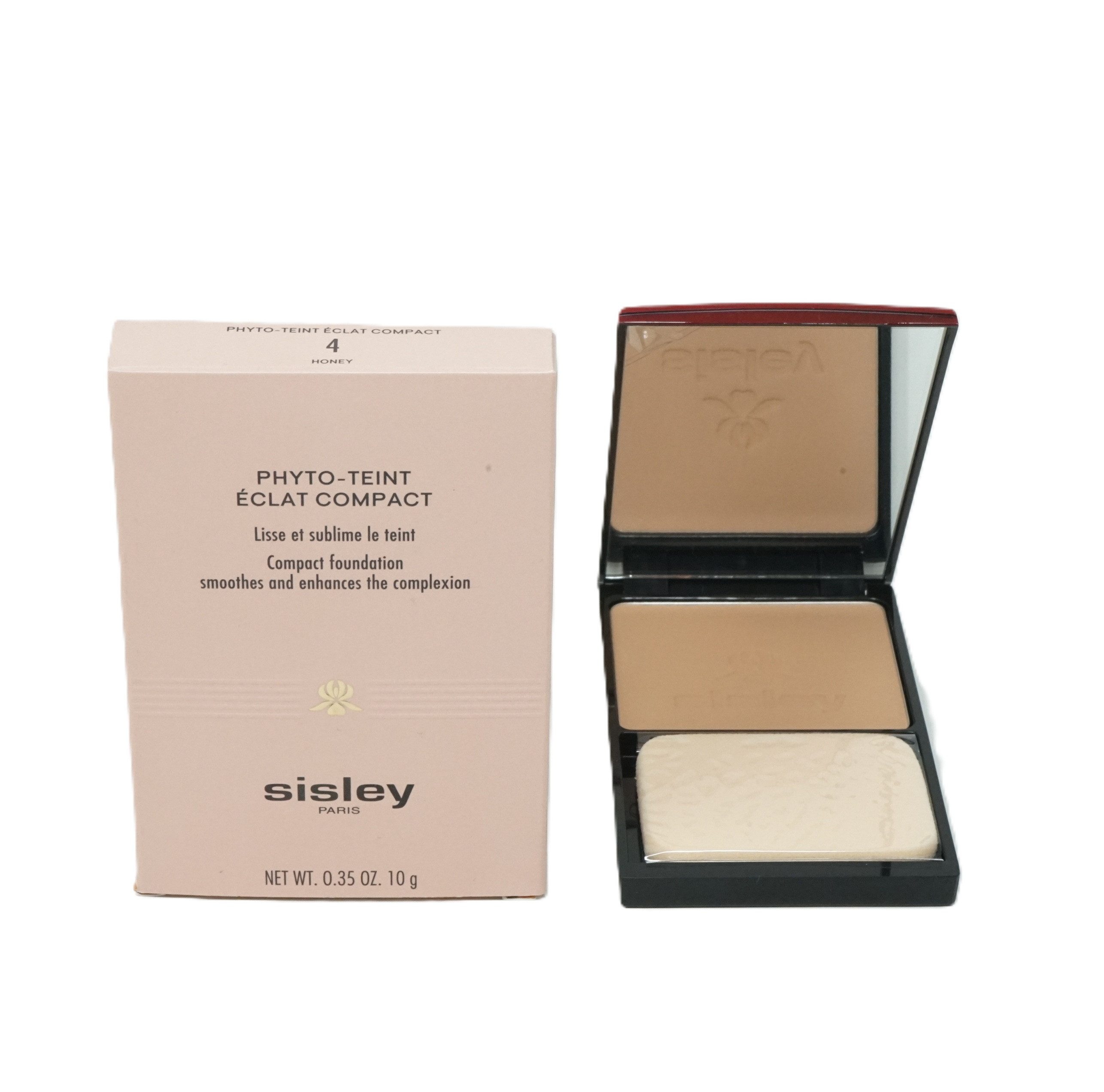 sisley Foundation Sisley Phyto Teint Exlat Compact Foundation Puder 4 Honey