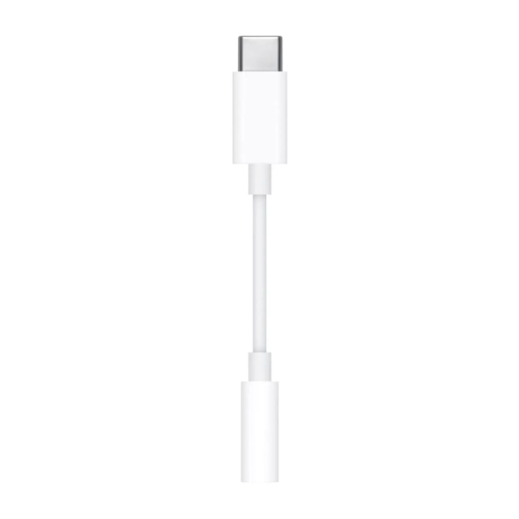 Firelia AUX-Adpater USB-C auf 3,5-mm Klinkenstecker Audio-Adapter USB-C zu 3,5-mm-Klinke, Für iPhone oder iPad, Weiß