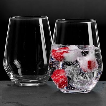 Ritzenhoff & Breker Longdrinkglas Mambo, Kristallglas, 4-teilig, 400 ml