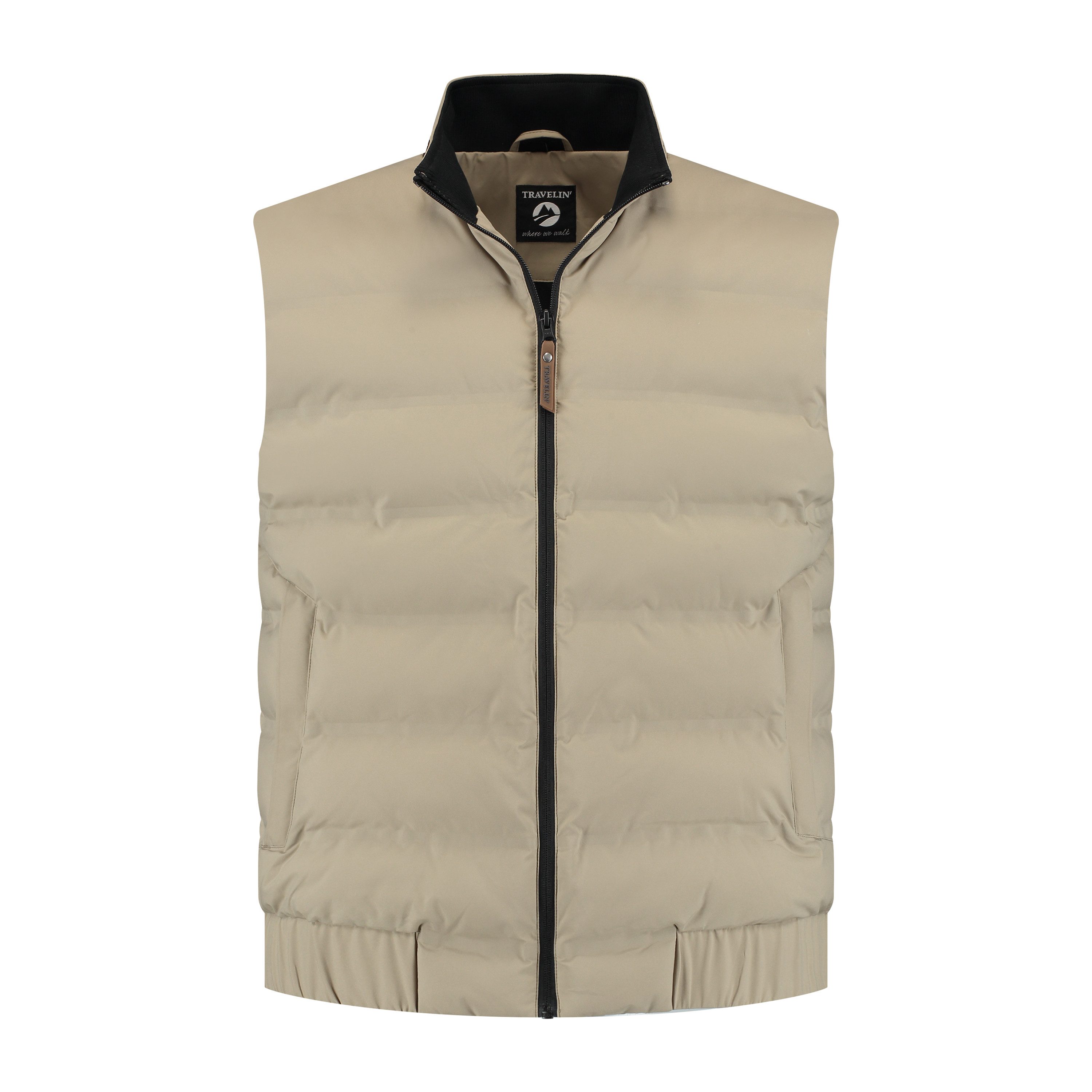 Travelin' Steppweste Travelin' Magnus Bodywarmer Men Taupe XL günstig online kaufen
