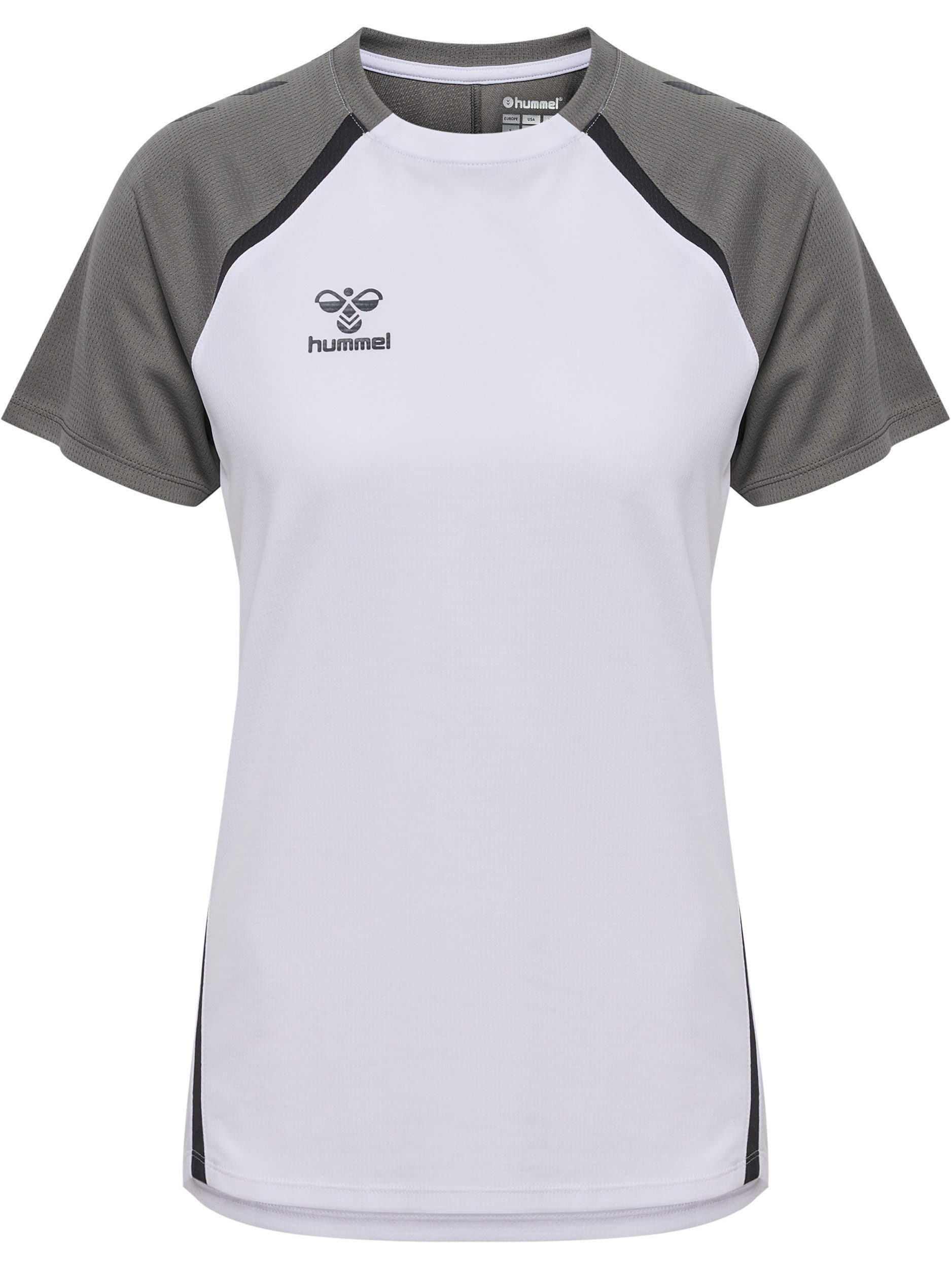 hummel Trainingsshirt HMLLEAD 2.0 JERSEY S/S WOMAN sportliche Passform, kurze Ärmel, atmungsaktives Material