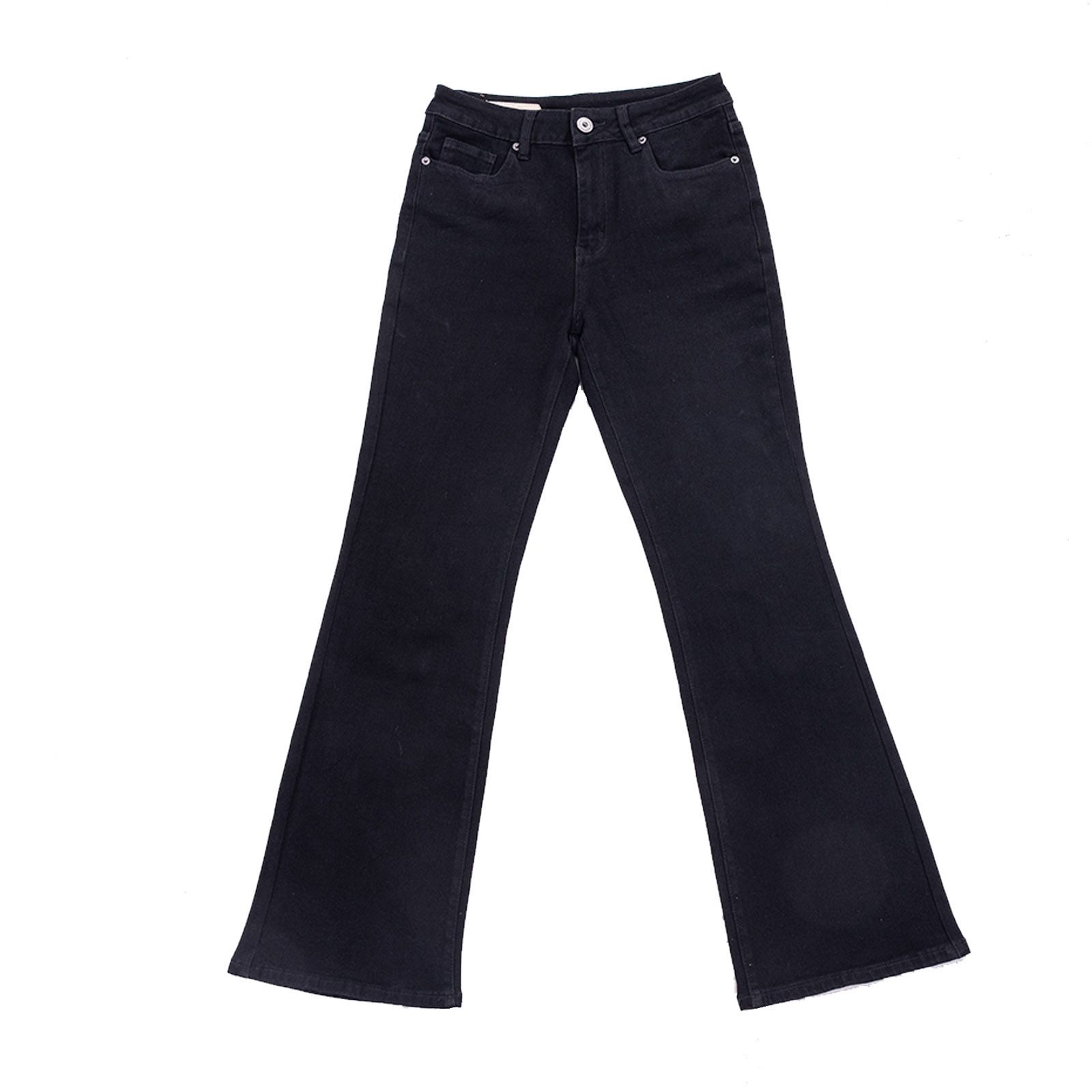 KORVIN Bootcut-Jeans High Waist Stretch Bootcut Slim Fit Flared Jeans SchlagHosen für Damen (Packung) Stretch