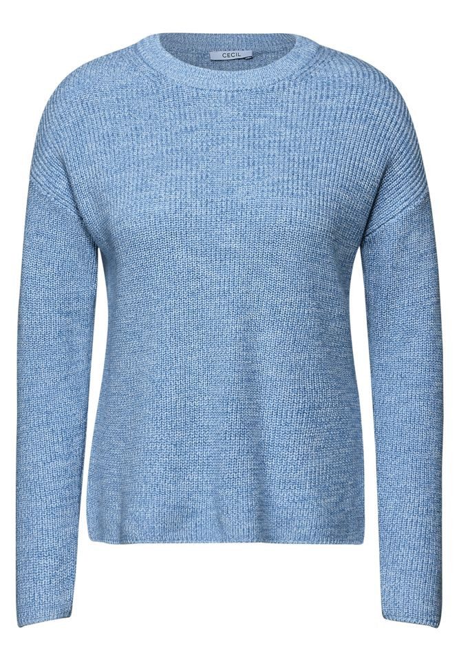 Strickpullover - Mouliné Pullover - Stilvoller Damenpullover für den Frühling