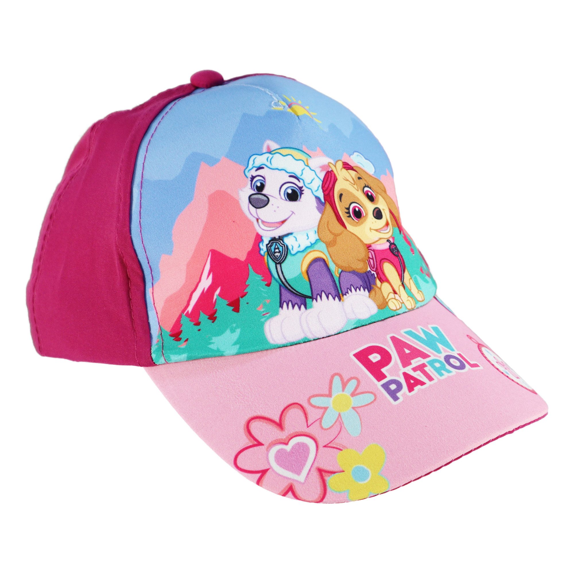 Baseball Cap Paw Patrol Skye Everest Mädchen Kinder Basecap Baseball Kappe 51-53