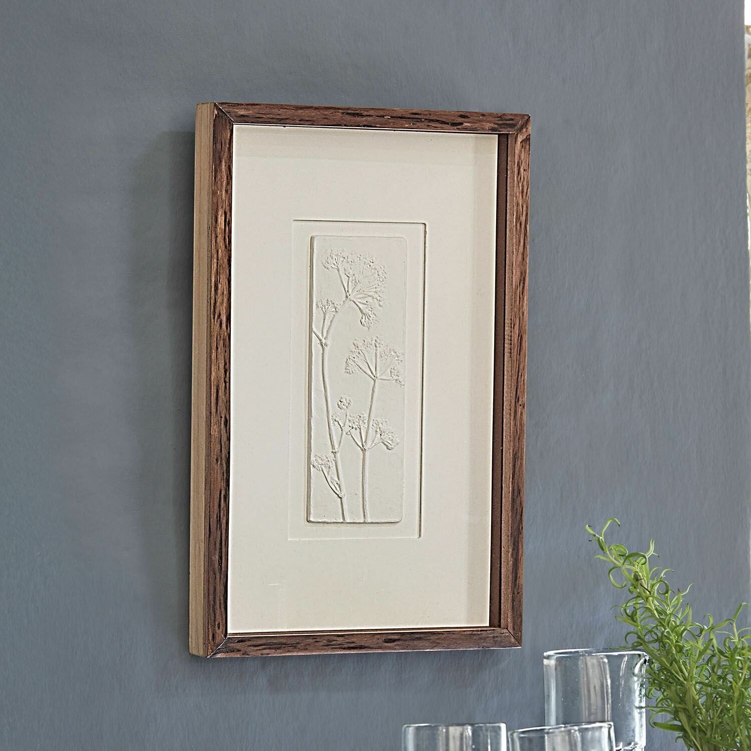 Mirabeau Wanddekoobjekt Bild Grelita braun/weiß günstig online kaufen