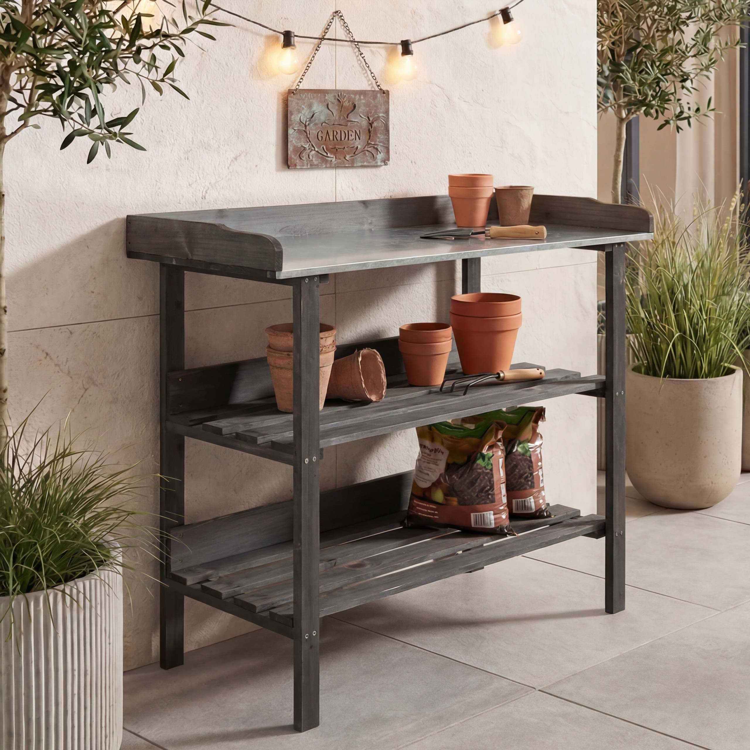 MCW Pflanztisch MCW-O14, Outdoor geeignet