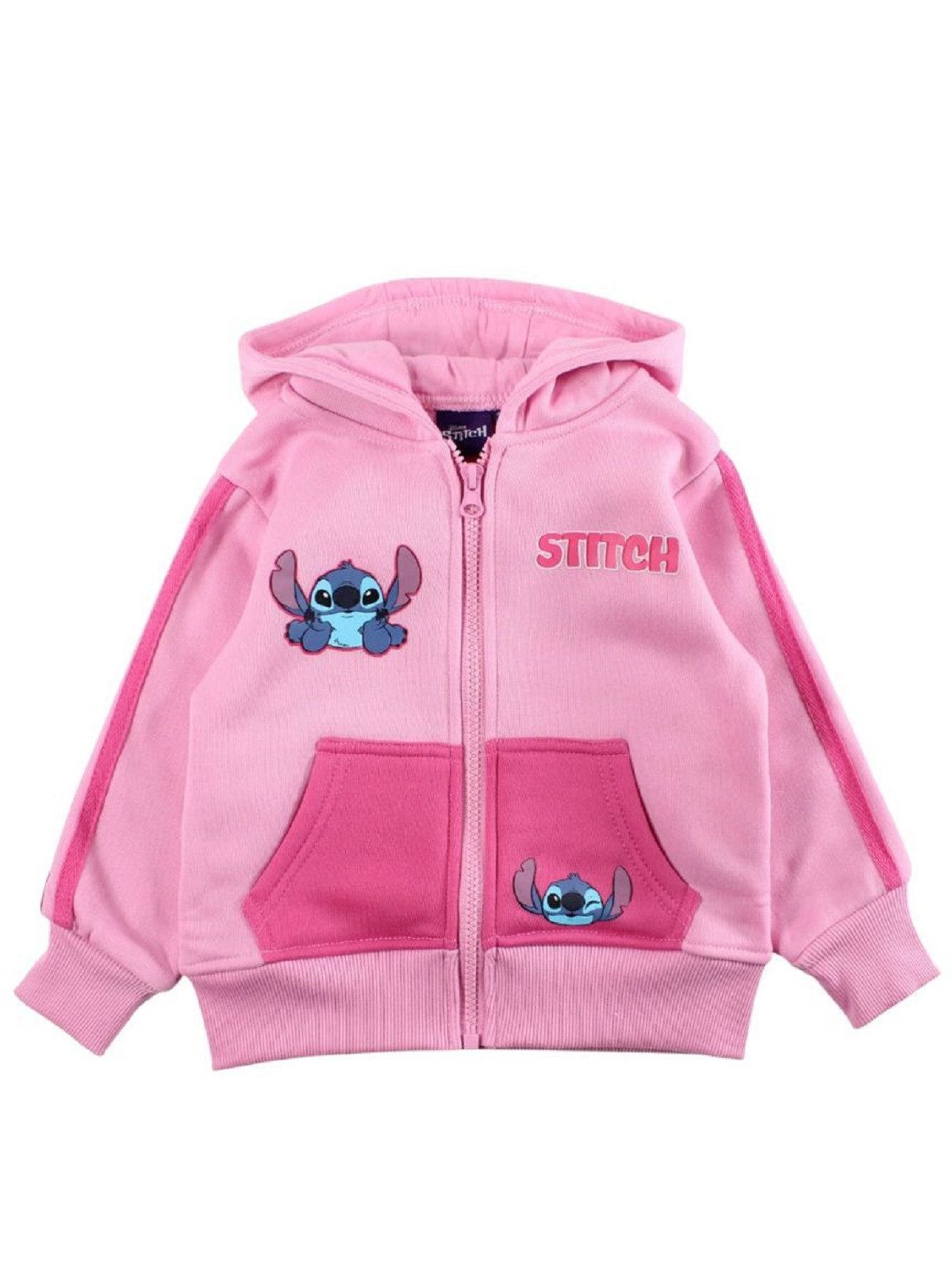 Lilo & Stitch Sweatjacke Kinder Hoodie mit Kapuze – weiche Sweatjacke für Mädchen