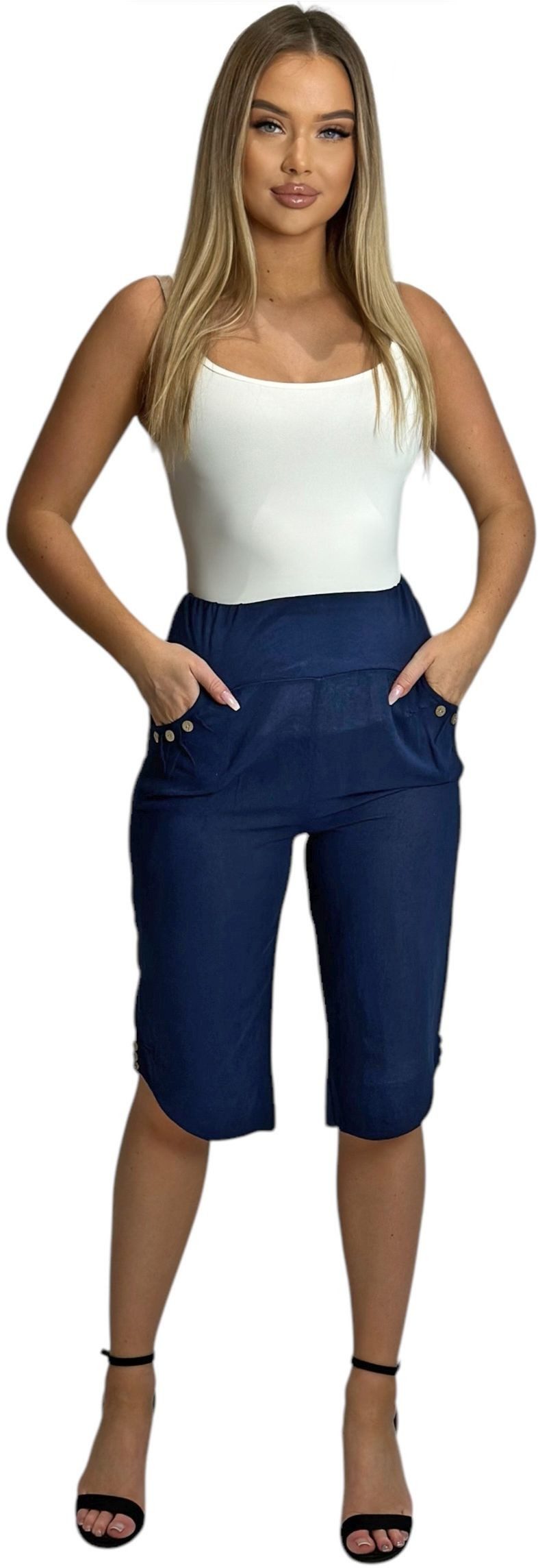 Mississhop Caprihose Caprihose Vielseitige 100 % günstig online kaufen