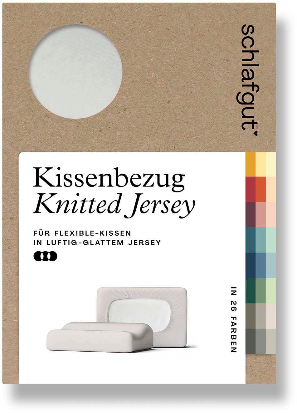 Schlafgut Kissenbezug »Pure flexibler Kissenbezug für Nackenstützkissen«, ( günstig online kaufen
