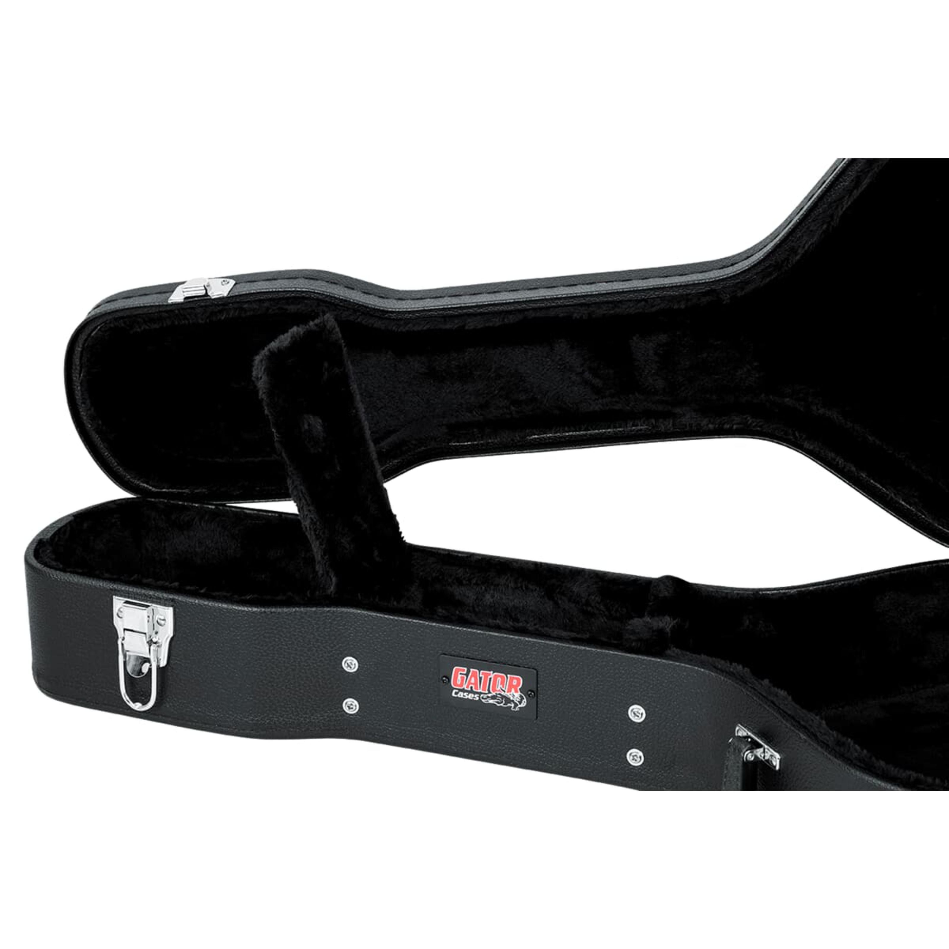 Gator Gitarrentasche (Gitarrenkoffer und Gitarrentaschen, Gitarrenkoffer Konzertgitarre), GWE Hard-Shell Wood Case Classical Guitar - Koffer für
