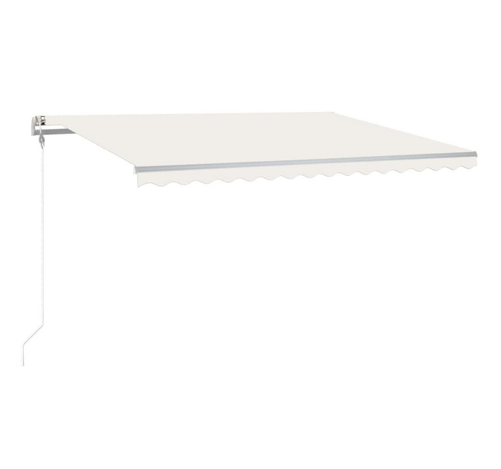 Thumbnail - vidaXL Markise Automatische Markise mit LED Windsensor 400x350 cm Creme Balkon Terra