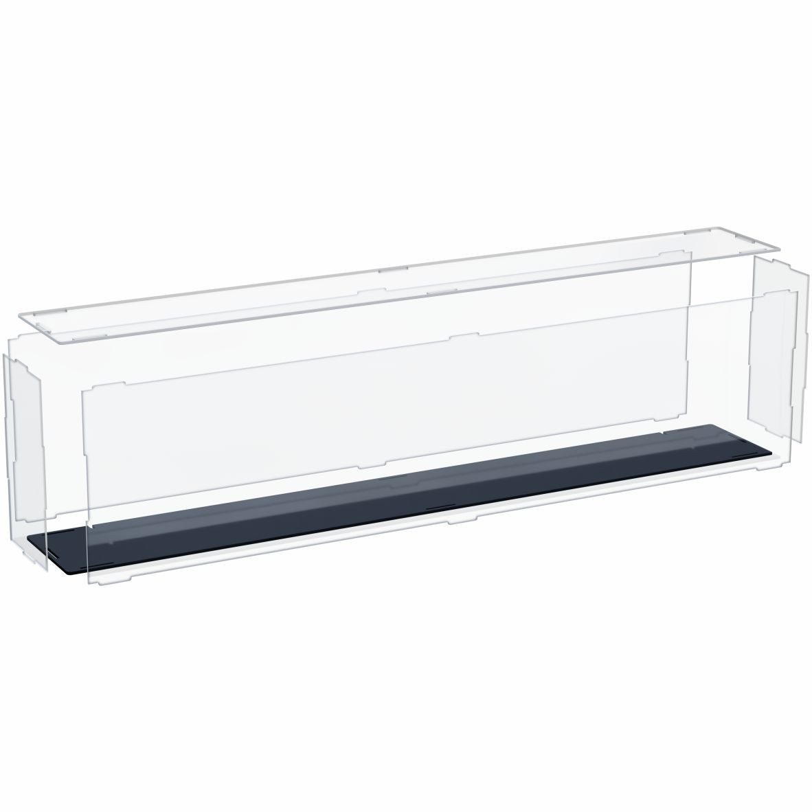 FiguWorld GmbH Vitrine aus Acryl für COBI 4815 # USS ENTERPRICE CV-6
