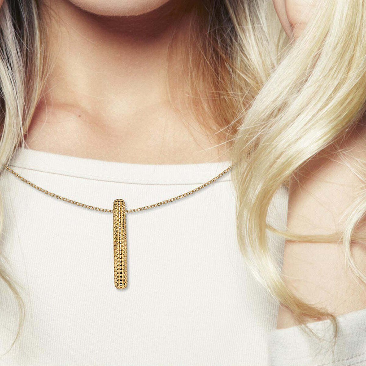 M&M Kette mit Anhänger Halskette mi...