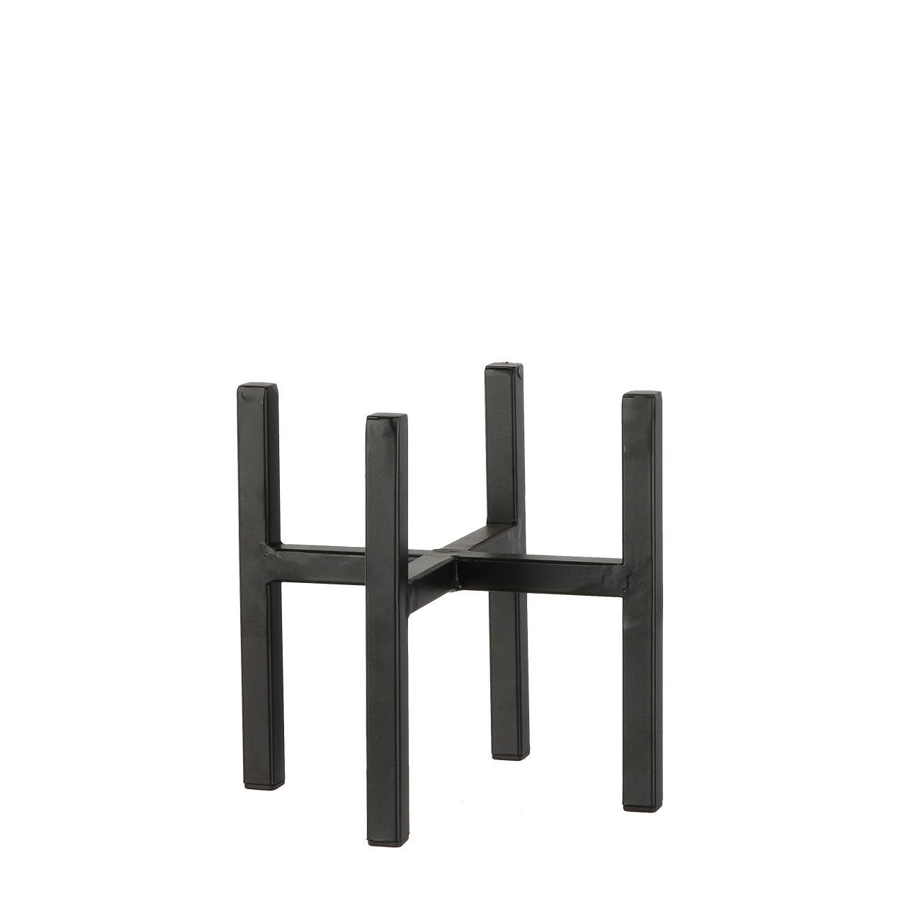 Mica Decorations Blumenständer Mica Pflanzenständer Ascot schwarz schwarz, günstig online kaufen