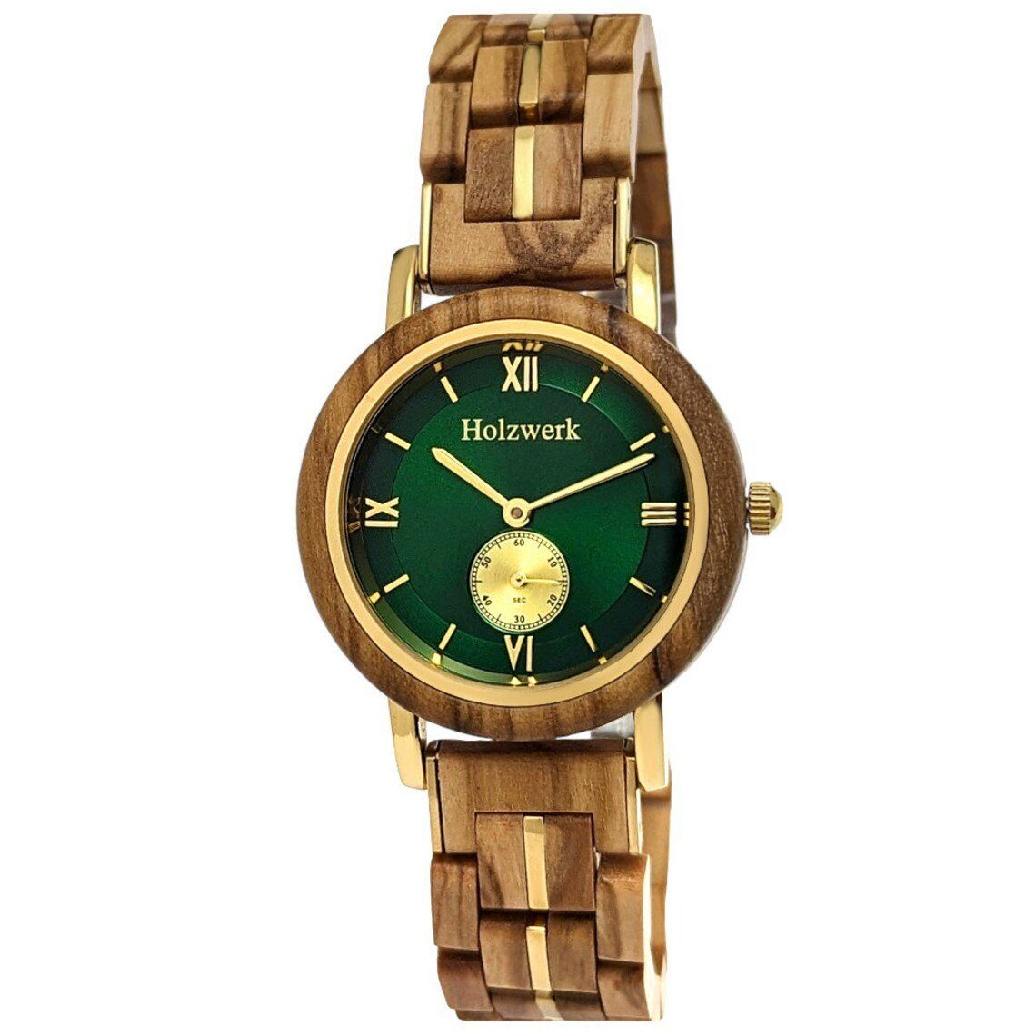 Holzwerk Quarzuhr kleine Damen Designer Holz günstig online kaufen