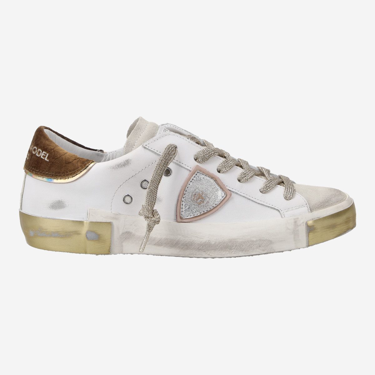 Philippe Model PRSX LOW, Sneaker in Weiß für Damen Sneaker